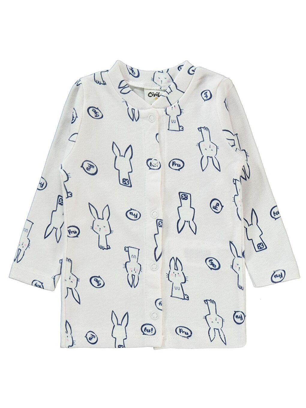 Baby Kız Bebek Pijama Takımı 1-6 Ay Pembe-2