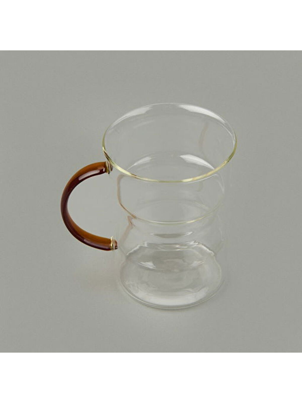 Karışık Keyif 3'lü Renkli Kulplu Cam Kupa - Renkli - 200 ml-2