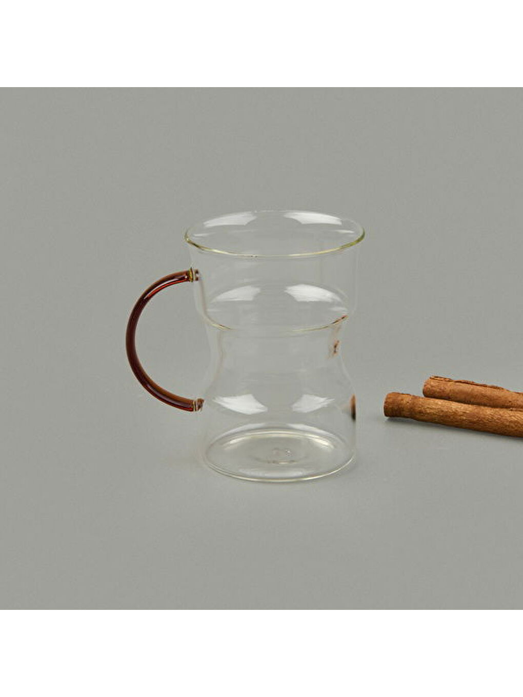 Karışık Keyif 3'lü Renkli Kulplu Cam Kupa - Renkli - 200 ml-4