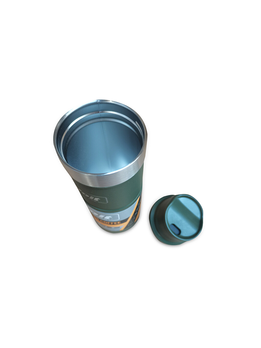 Yeşil Express Coffee Thermos 510 ml | 304 Paslanmaz Çelik, Çift Cidarlı Vakum Yalıtımlı-1