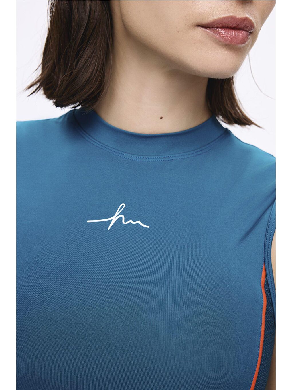 Spor Kesim Yeşil 4 Parça Yarı Kapalı Mayo Takımı 5058-2