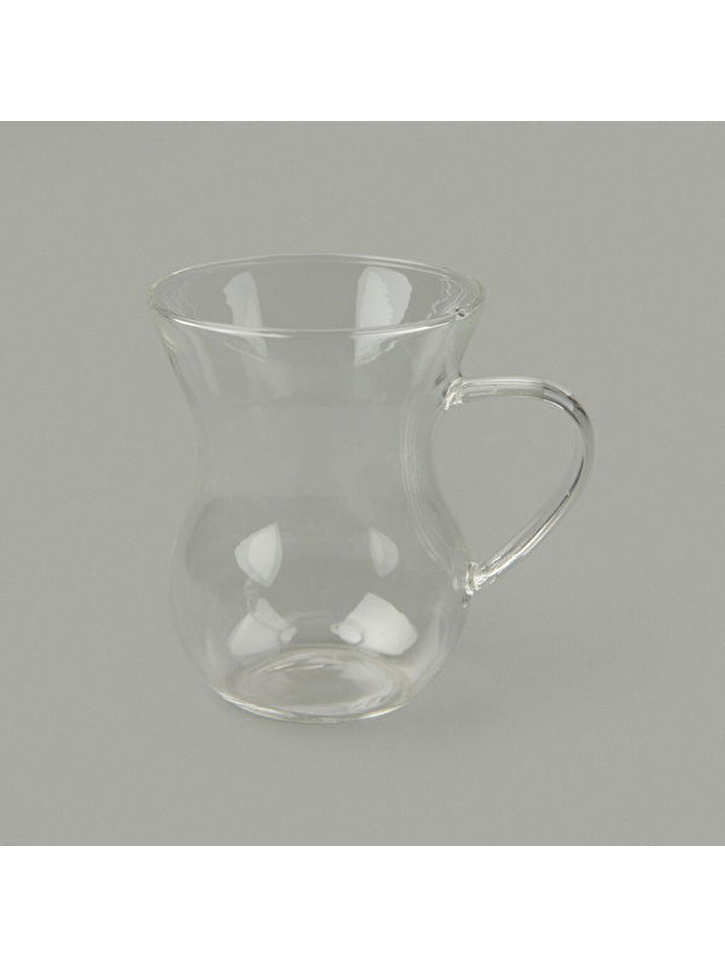 Renksiz Keyif 6'lı Cam Kupa - Şeffaf - 200 ml-3