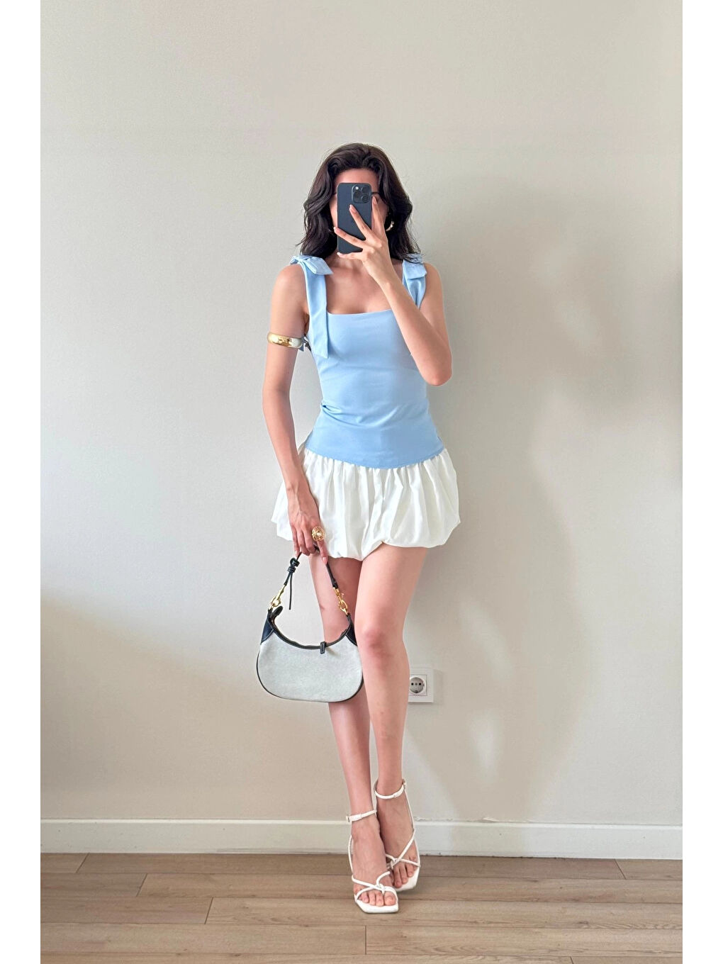 Karışık Kadın Mavi Bluz 1041-2999-3