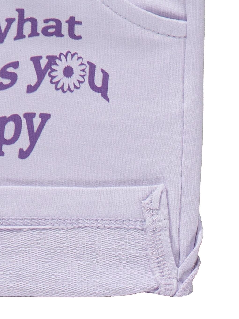 Mor Girls Kız Çocuk Şort 10-13 Yaş Nazik Lavanta-2