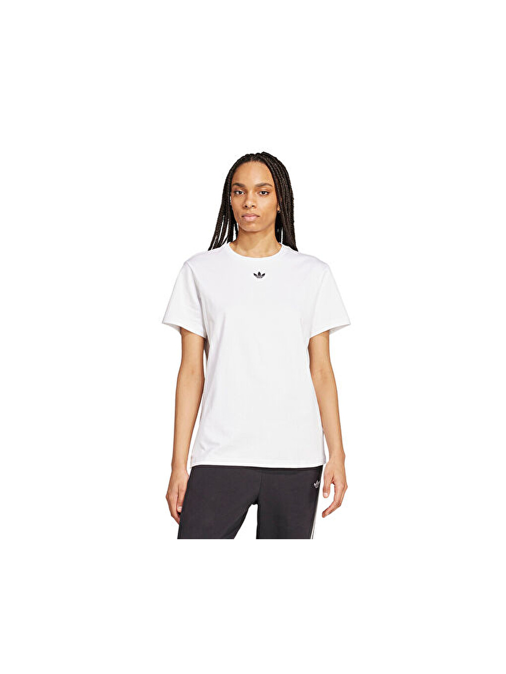 Adibreak Tee Kadın Günlük Tişört Jv7207 Beyaz