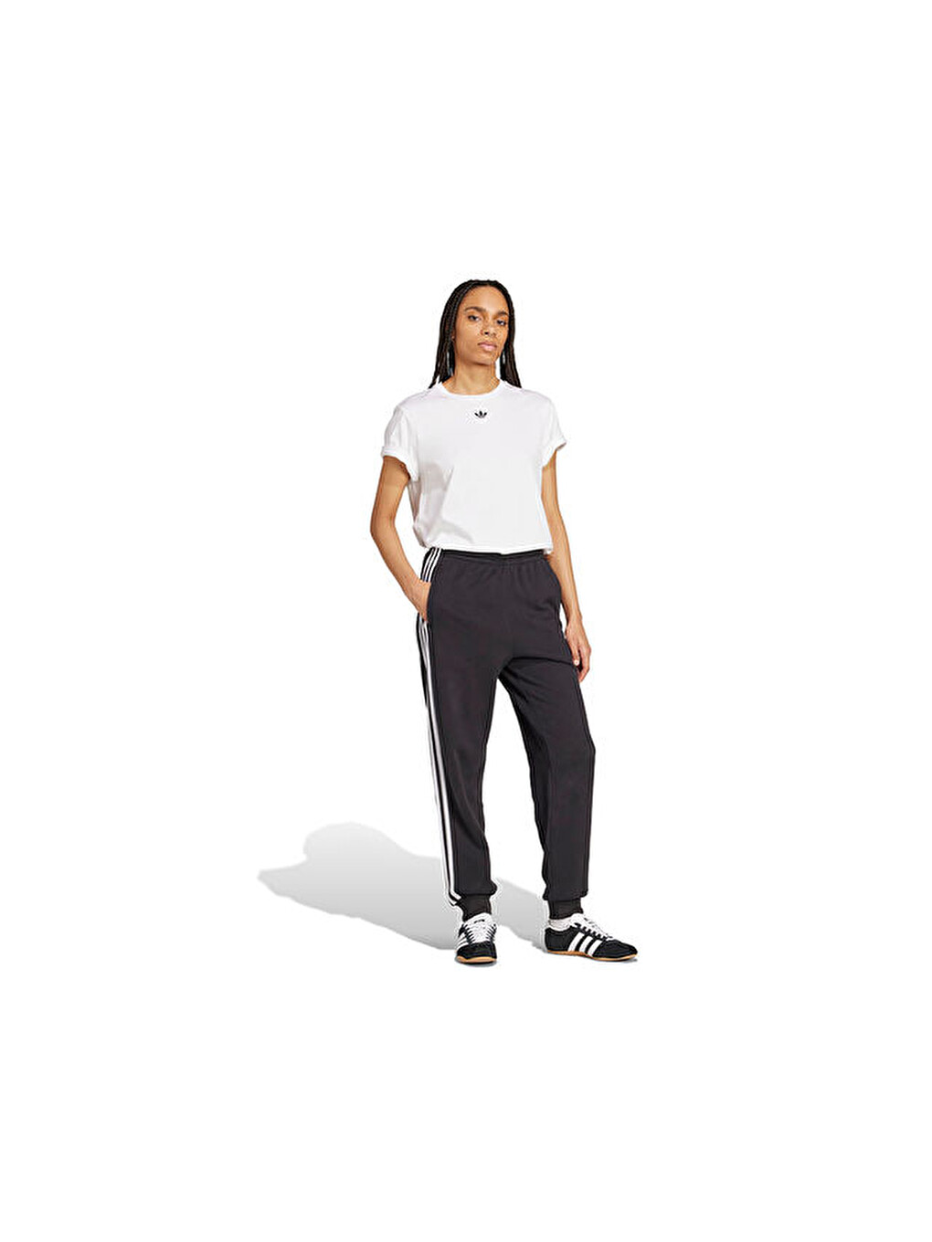 Adibreak Tee Kadın Günlük Tişört Jv7207 Beyaz-2
