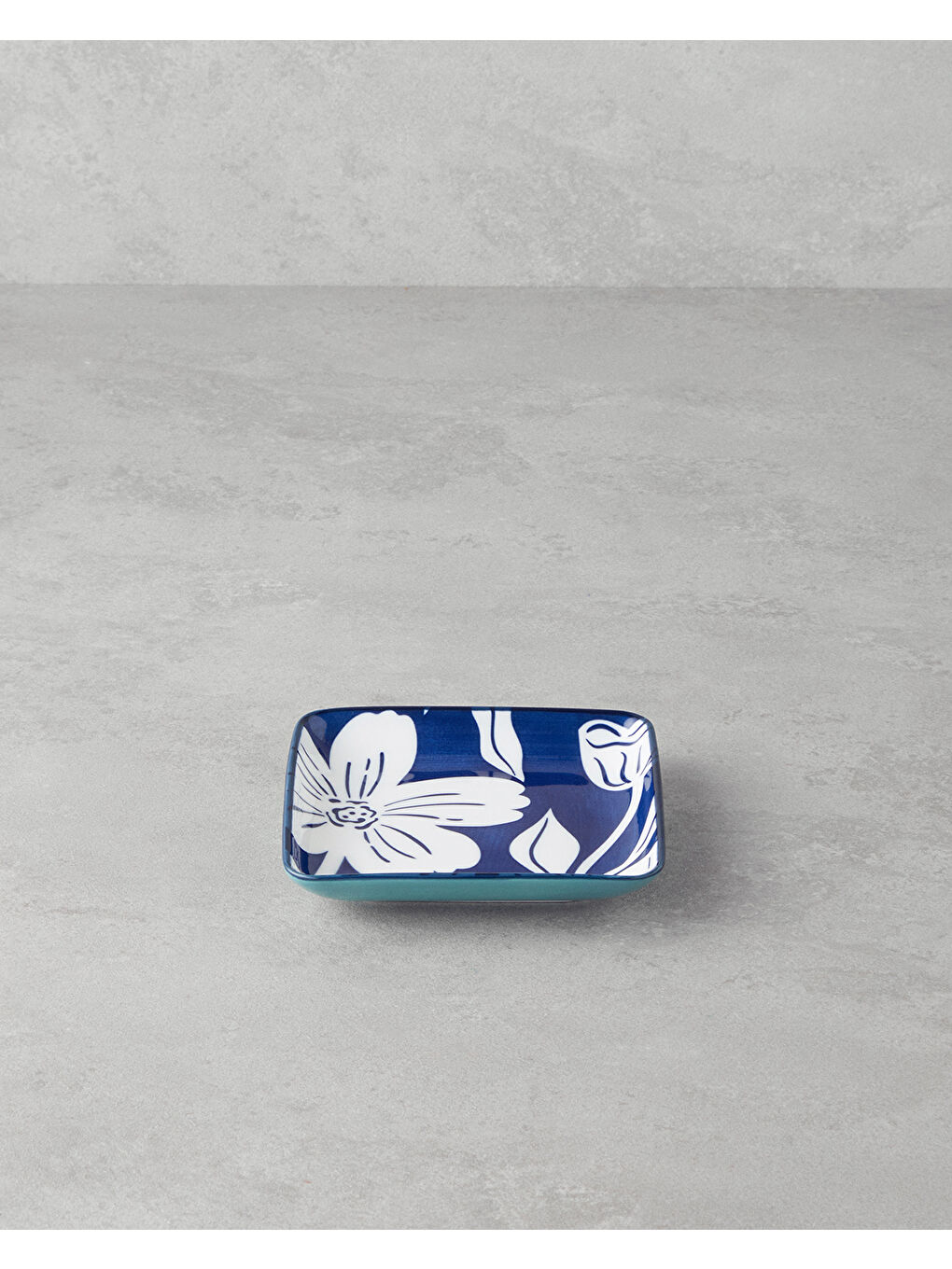 Ophelia Porselen Çerezlik Mavi-Beyaz