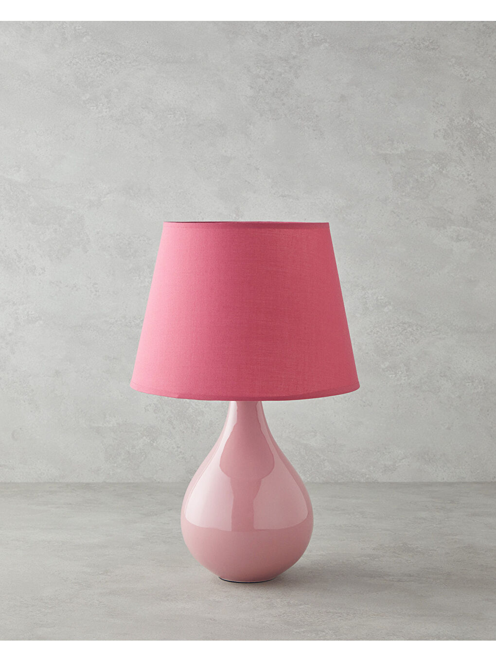 English Home Pembe Stena Abajur 42 cm Pudra