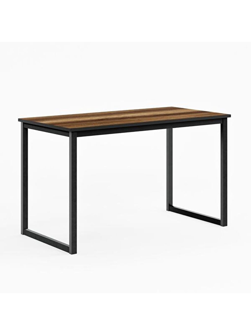 Kahverengi 120 cm Çalışma Masası - Barok Ceviz-1