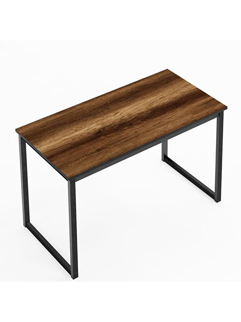 Kahverengi 120 cm Çalışma Masası - Barok Ceviz-4