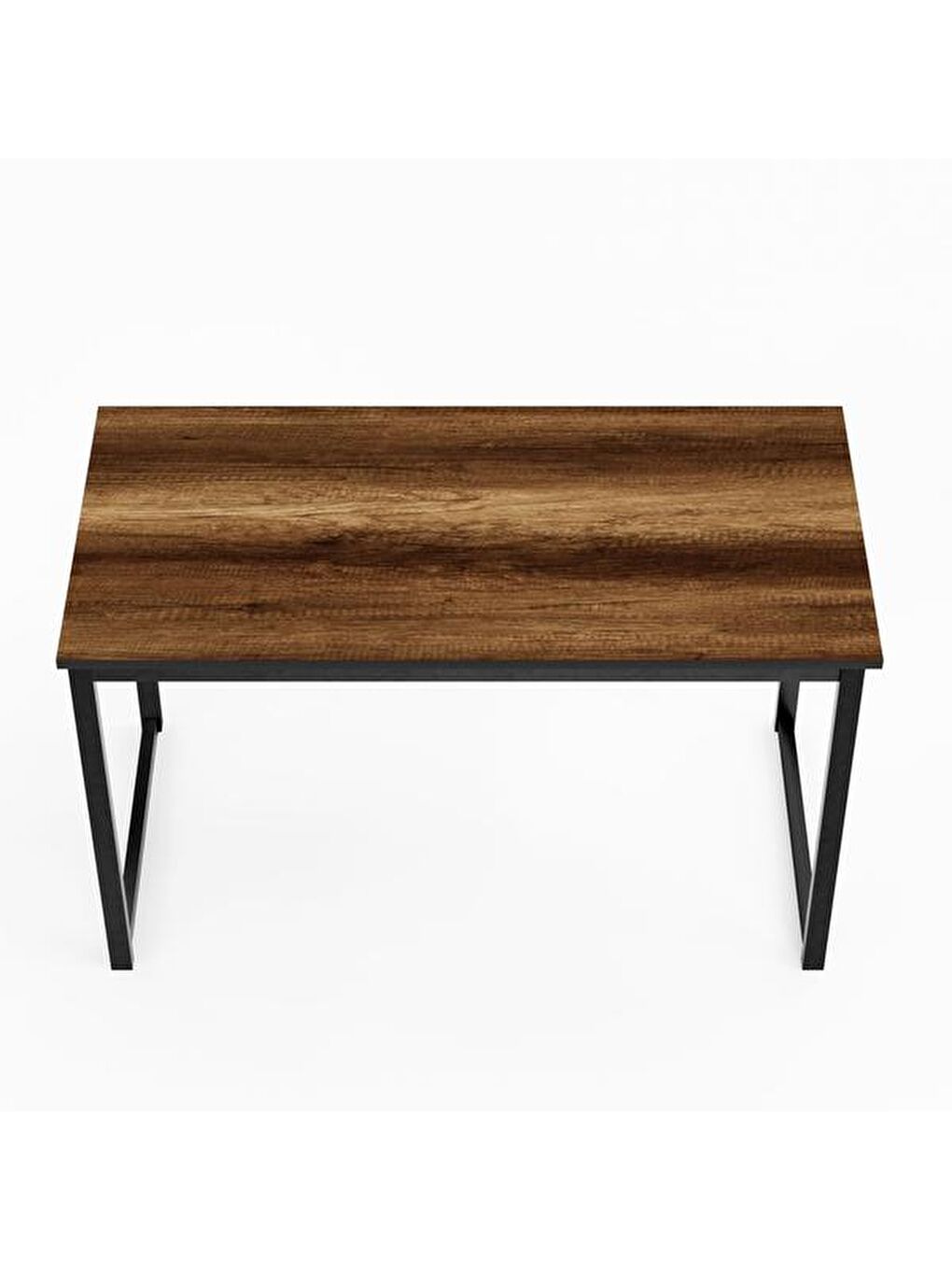 Kahverengi 120 cm Çalışma Masası - Barok Ceviz-11