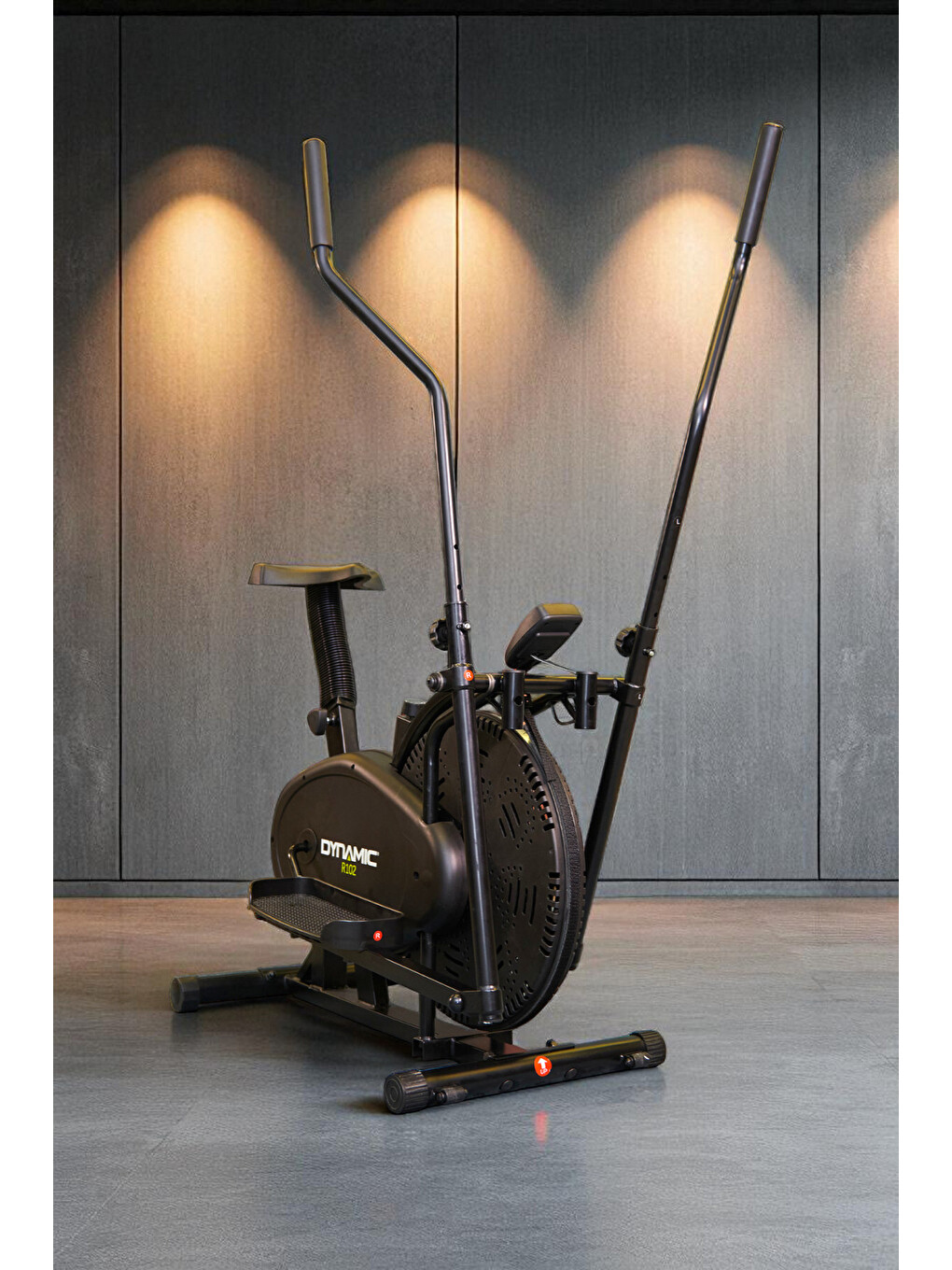 Siyah R102 Eliptik Bisiklet Ayakta Ve Oturarak Kullanılabilir Orbitroller Orbitrack-1
