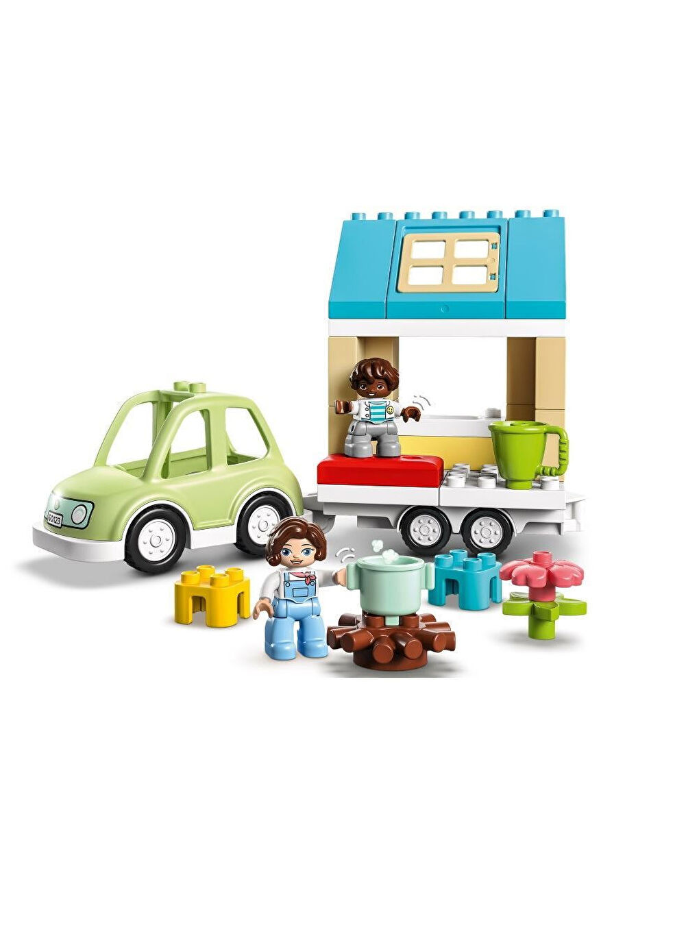 DUPLO Kasabası Tekerlekli Aile Evi 10986-5