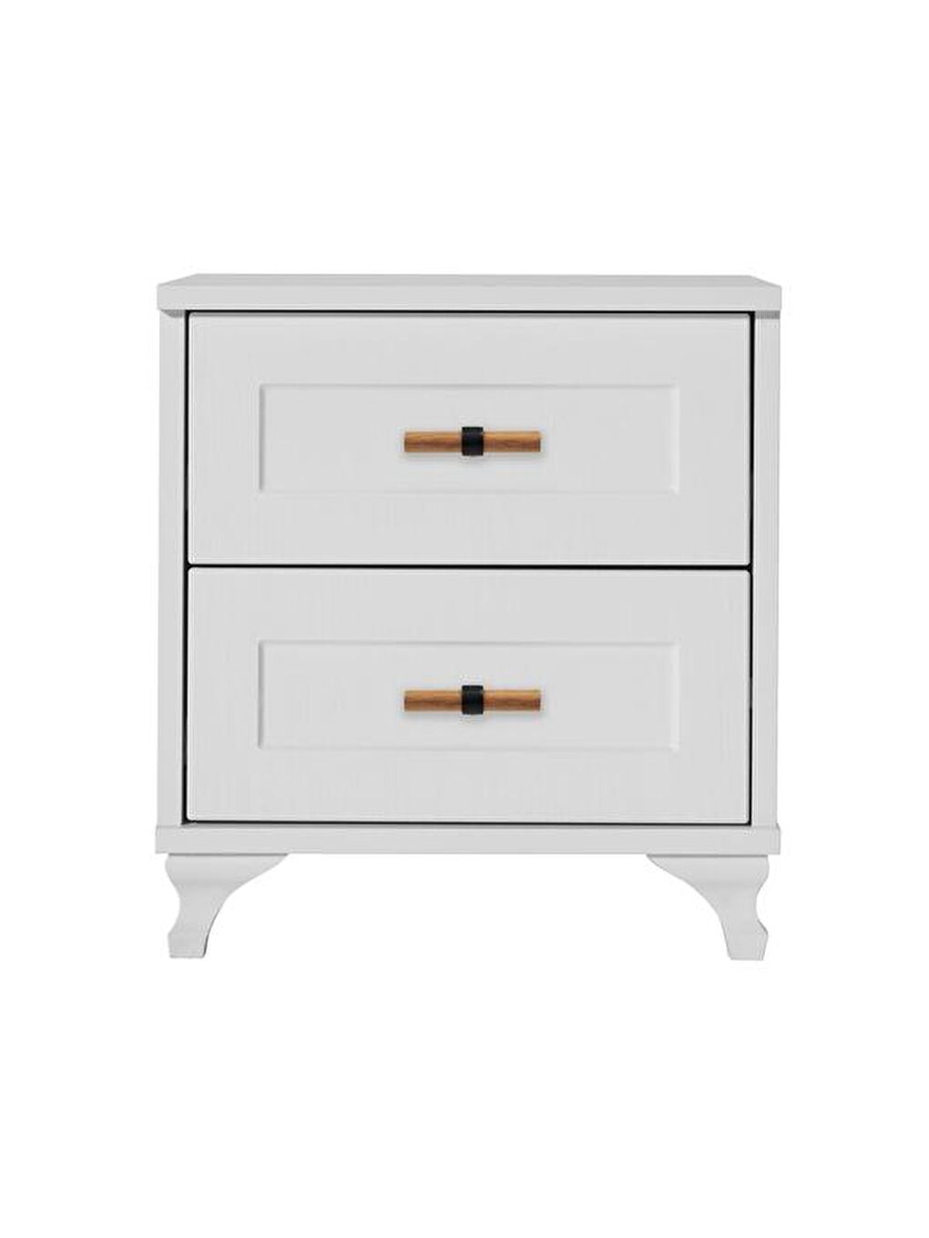 Bistro Düğme Kulp - Kahverengi / Siyah