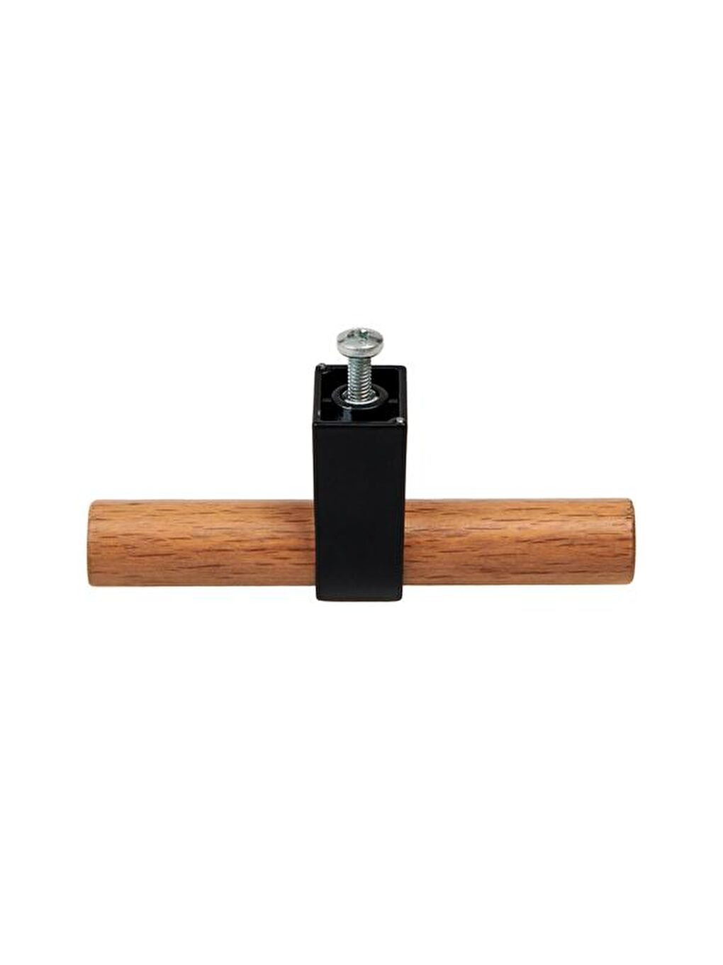 Bistro Düğme Kulp - Kahverengi / Siyah-1