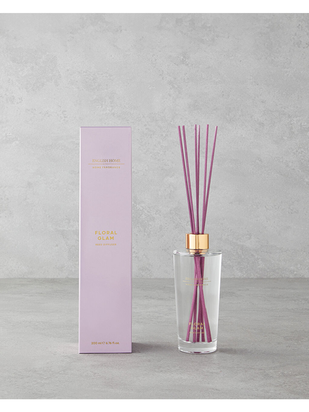 Renksiz Floral Glam Çubuklu Oda Kokusu-1