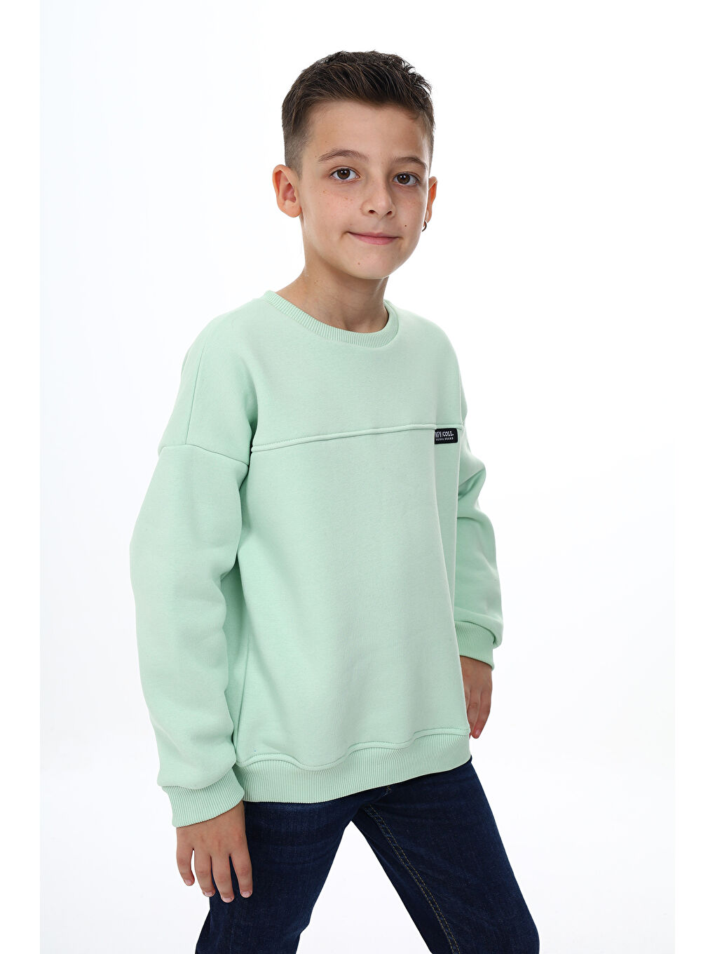 Toontoykids Yeşil Erkek Çocuk Sweatshirt - 2