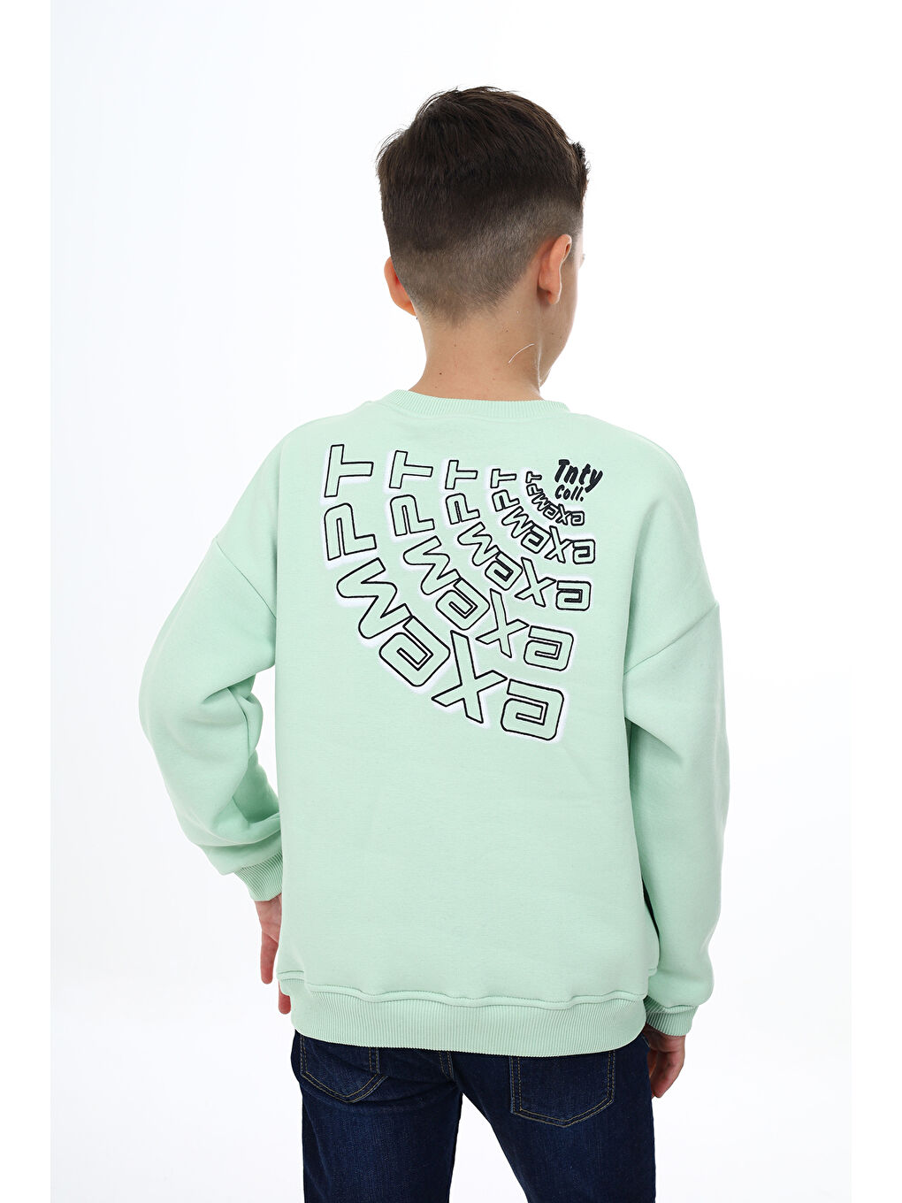 Toontoykids Yeşil Erkek Çocuk Sweatshirt - 3