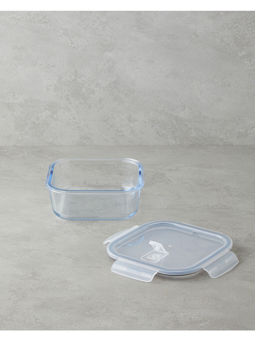 Renksiz Arian Borosilikat Saklama Kabı 1200 ml Şeffaf-1