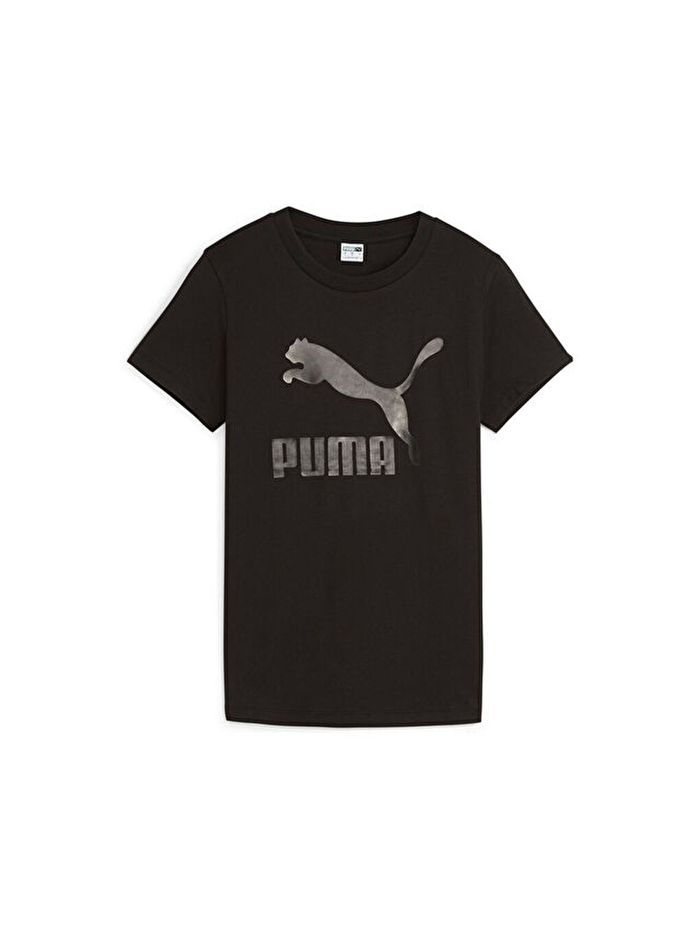 Classics Shiny Logo Tee Kadın Günlük Tişört 62559701 Siyah