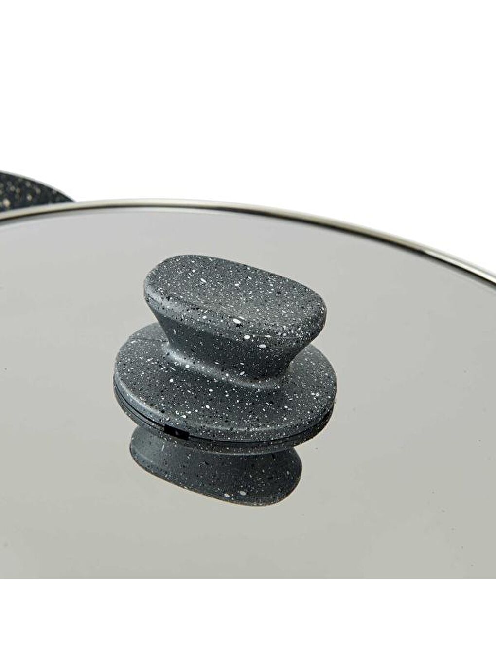 Cupra Kapaklı Granit Balık Tavası - Siyah - 30 cm-2