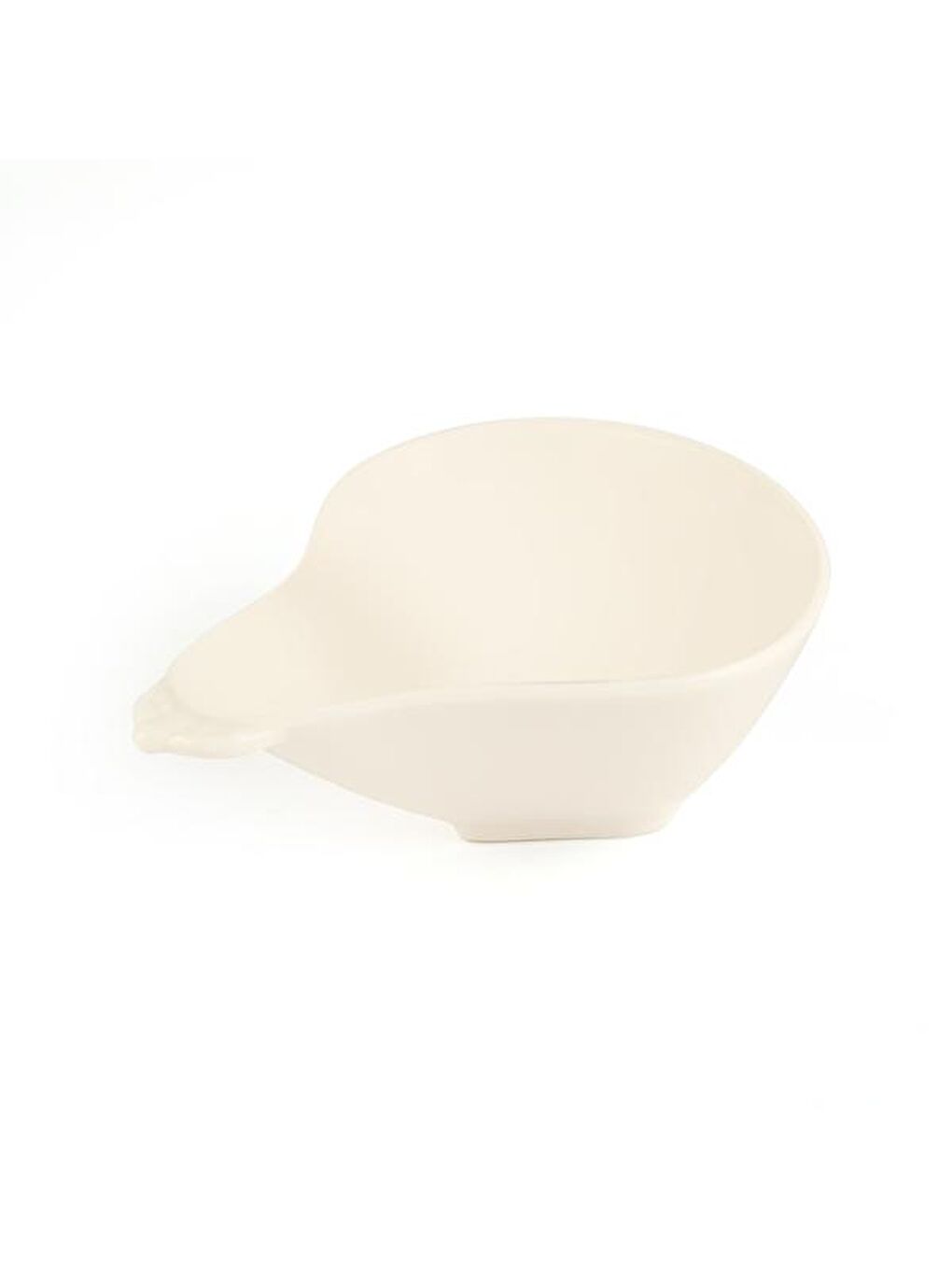 Armut Şekilli Küçük Çerezlik - Beyaz - 8,5 cm-1