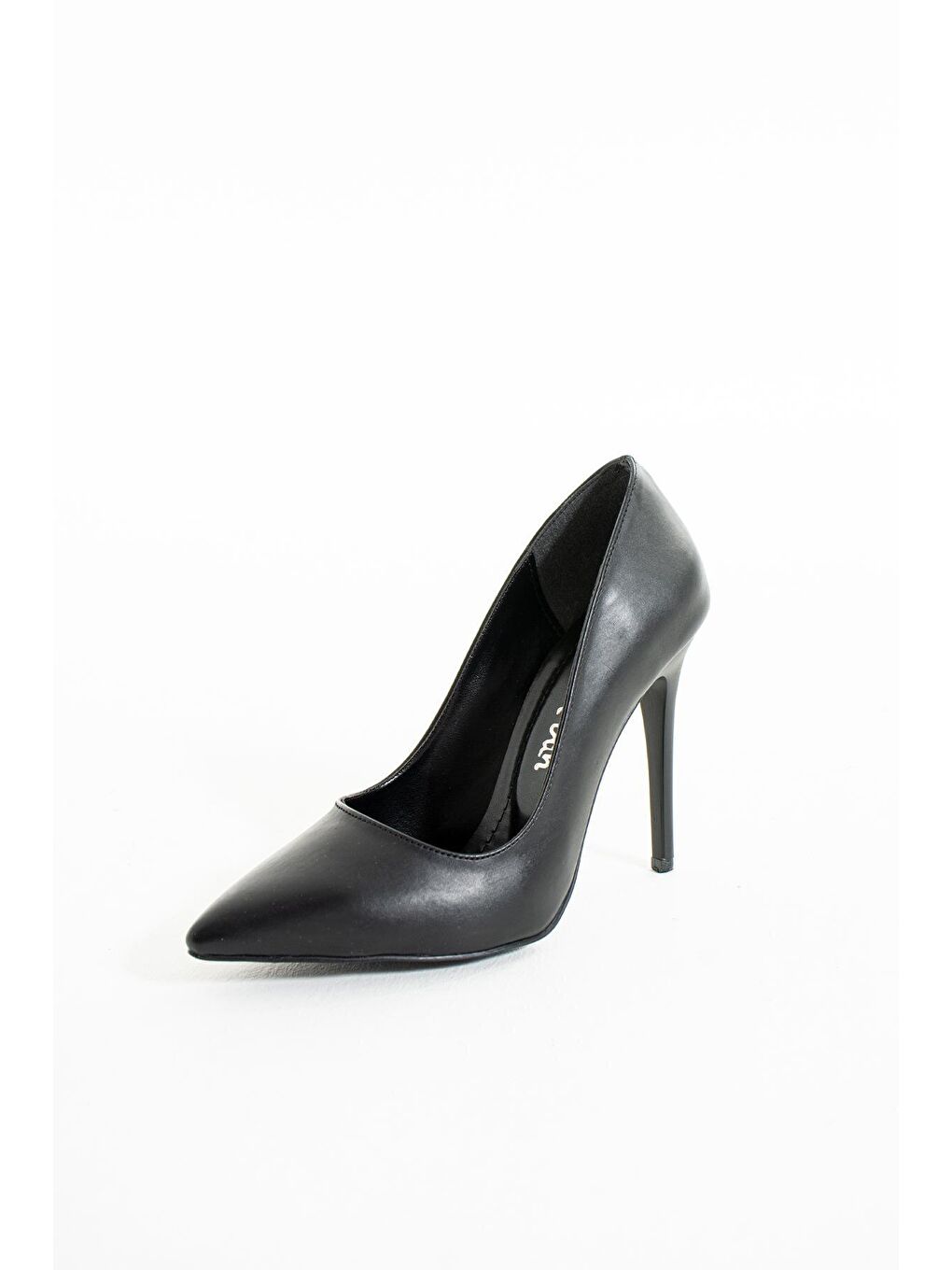 Pembe Potin Siyah Rahat Kalıp Uzun Topuklu Kadın Klasik Stiletto 017-1770-23Cilt - 3