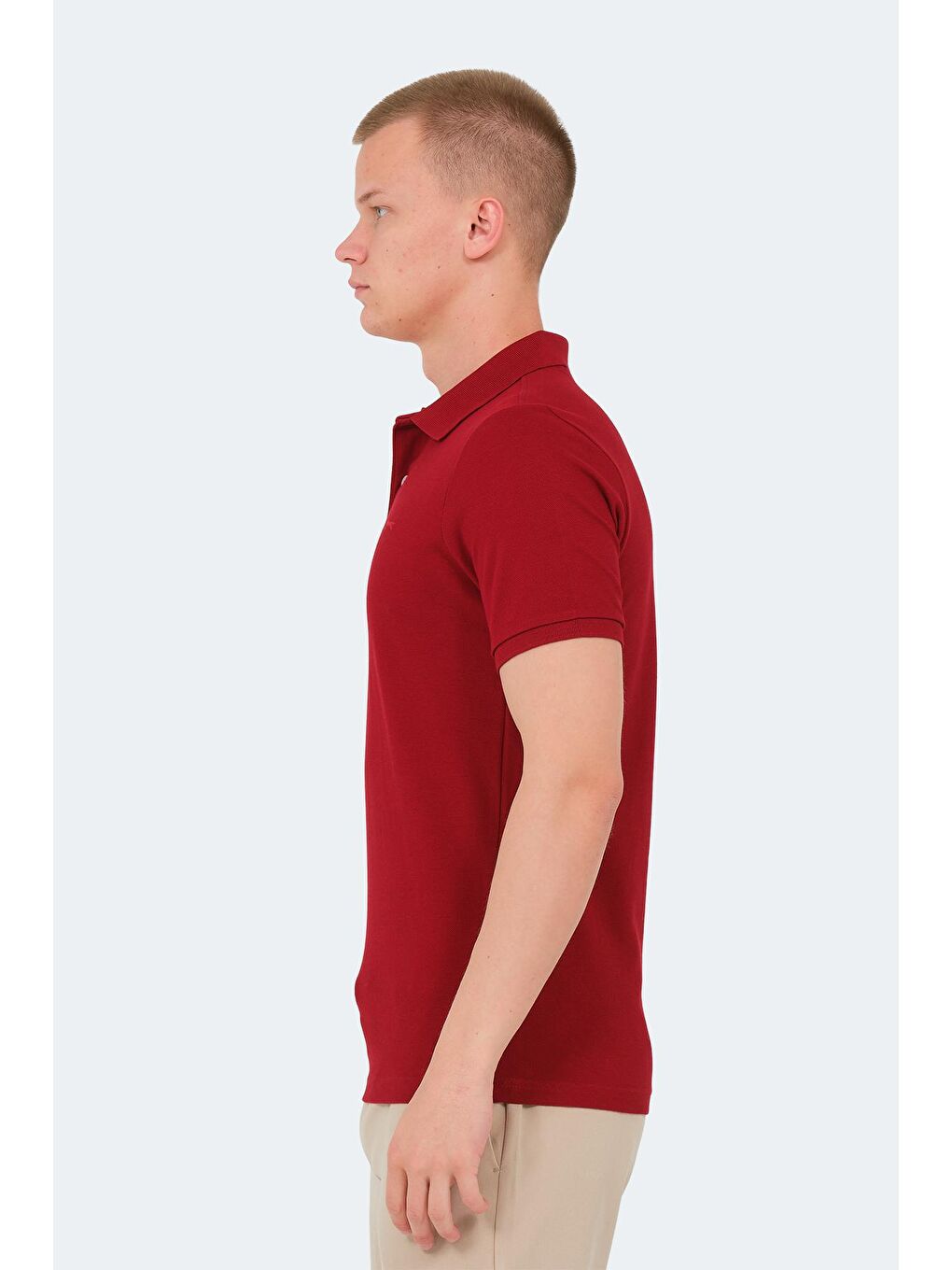 SLAZENGER Bordo VALE KTN Erkek Tişört Bordo - 2