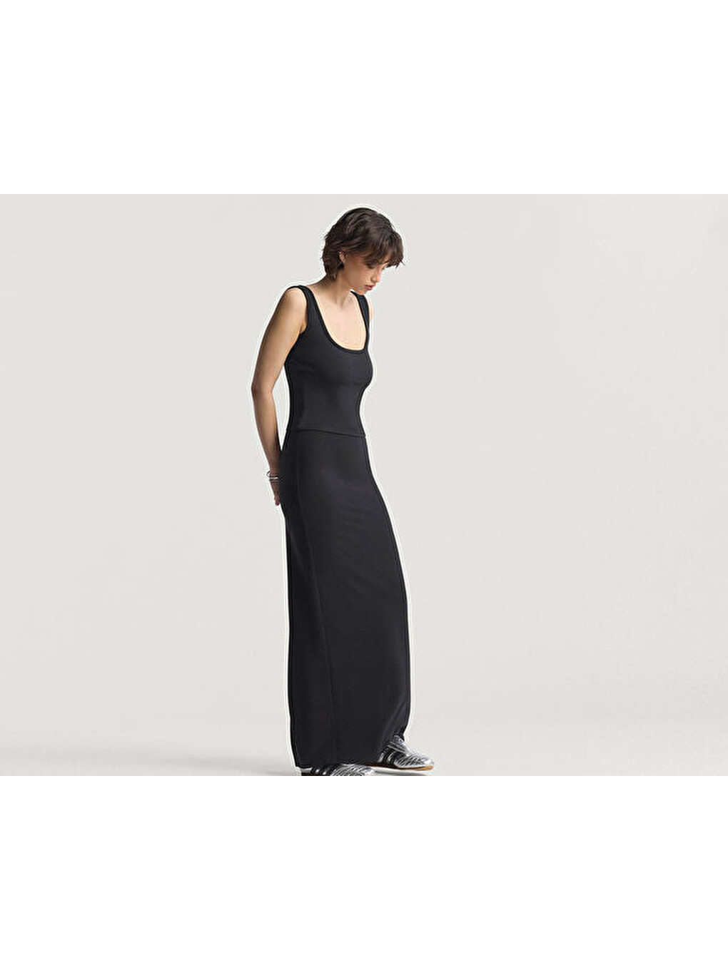P Ess Tank Top Kadın Günlük Atlet Jw5990 Siyah-2