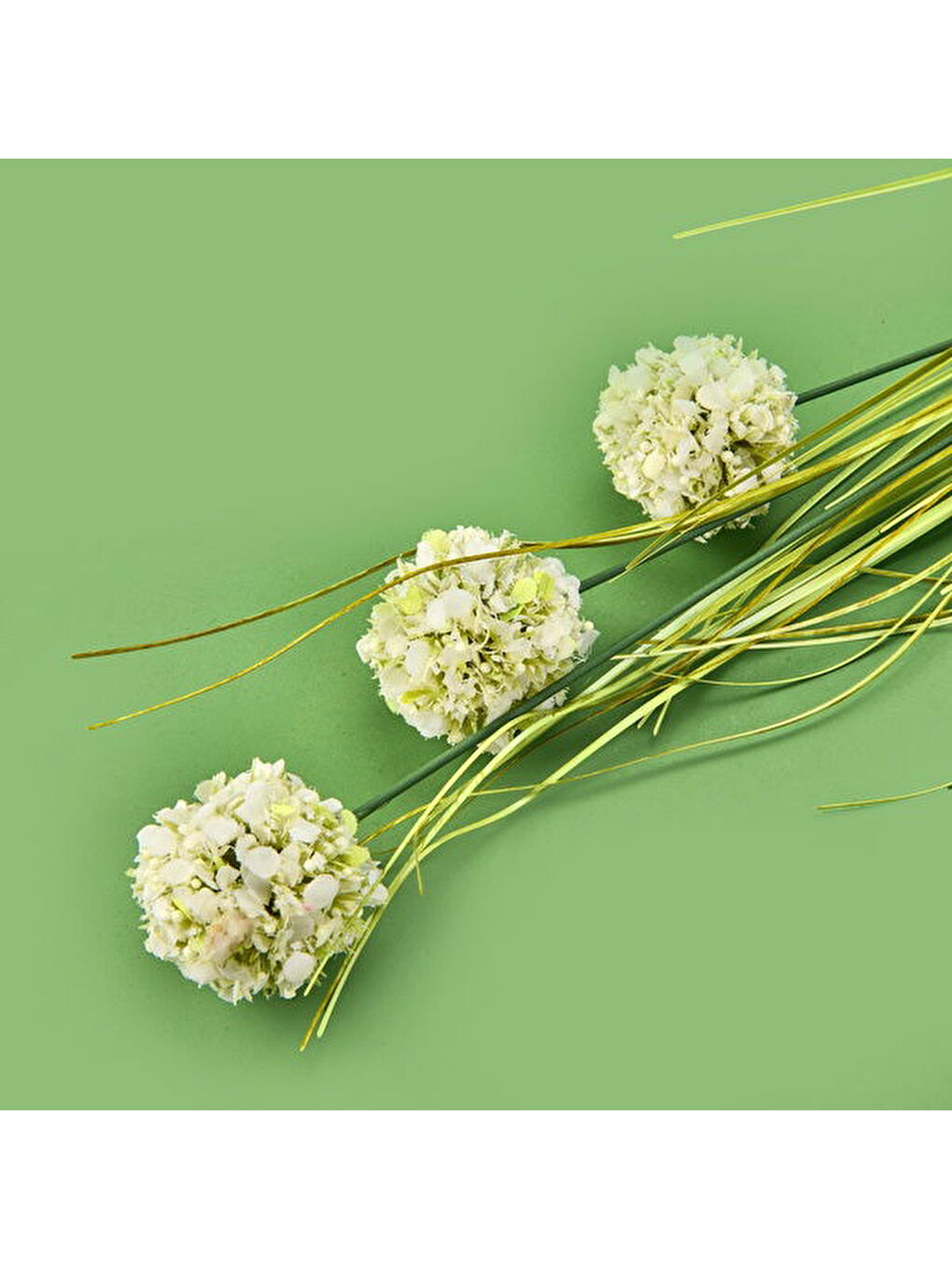 Deco Allium Dal Çiçek - Yeşil - 87 cm-1