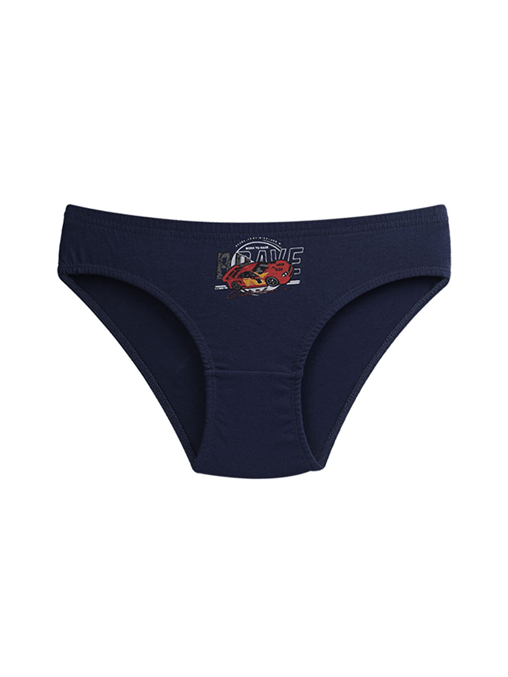 Siyah Erkek Çocuk Pamuklu Slip Külot 5'Li Paket-2