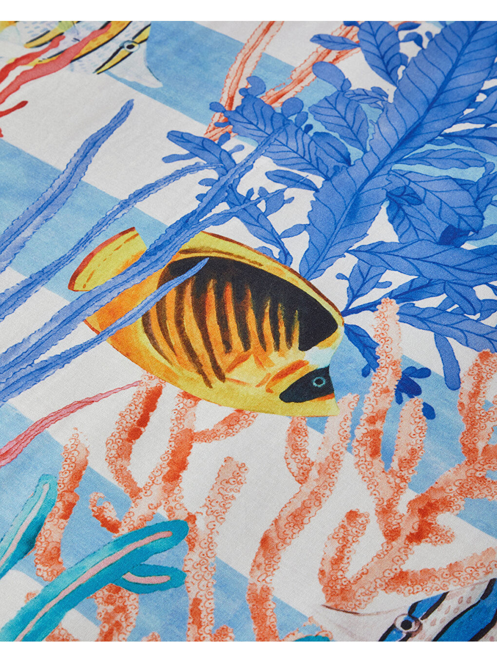 Deep Ocean Çift Kişilik Nevresim Seti Mavi-2