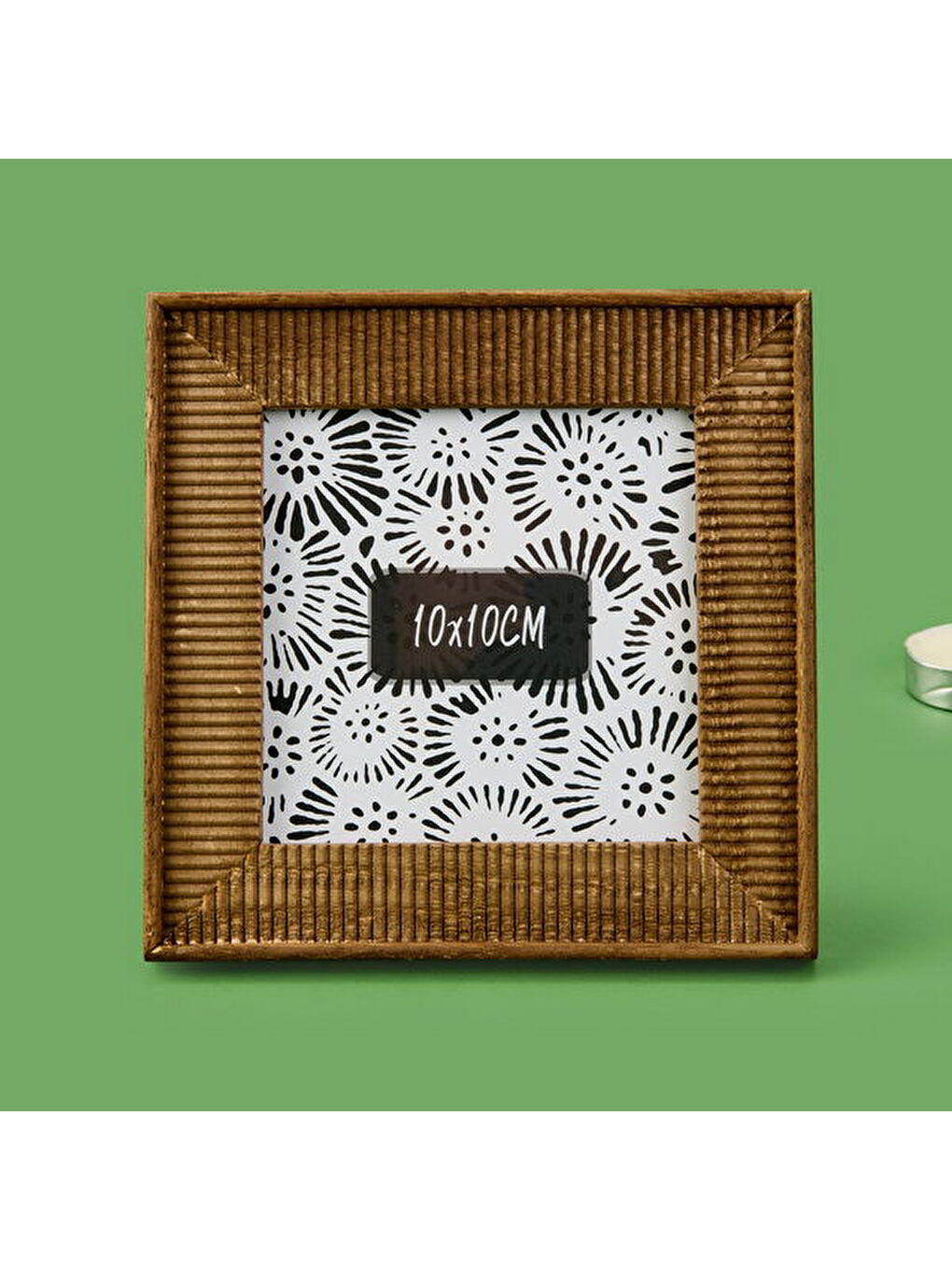 Deco Line Çerçeve - Kahverengi - 10x10 cm-3