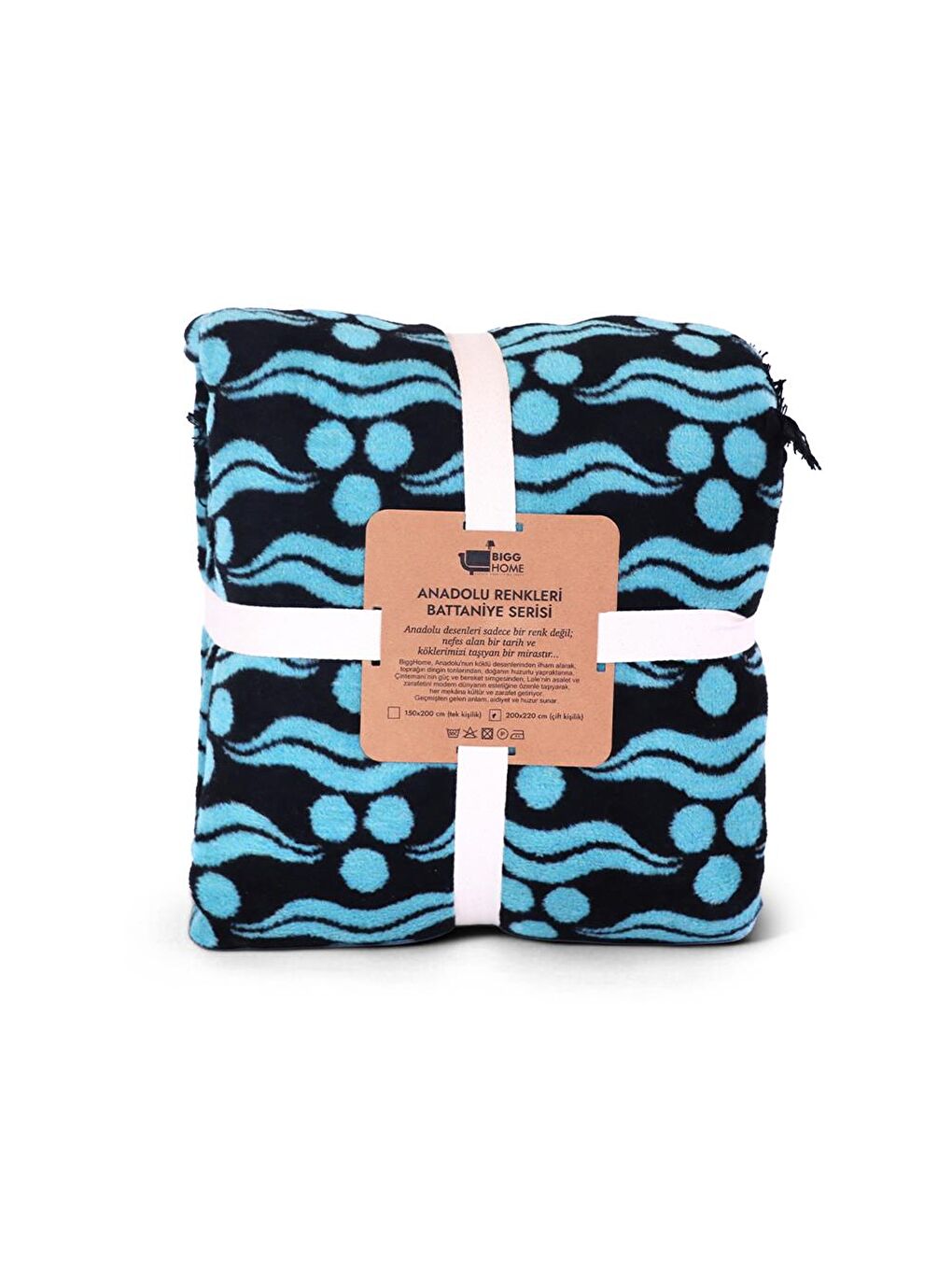 Karışık Osmanlı Çift Kişilik Battaniye 200 x 220 cm