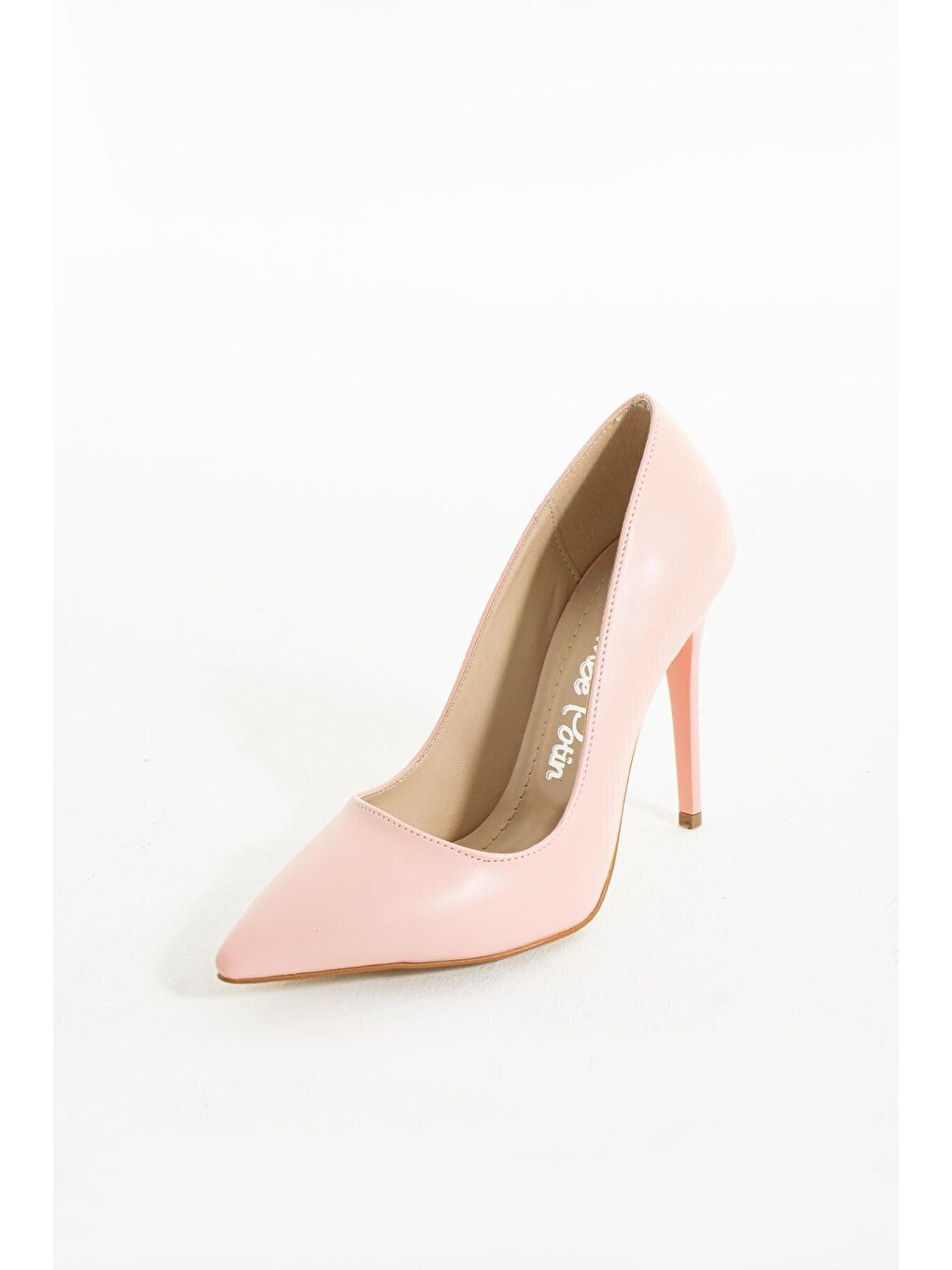 Pembe Rahat Kalıp Uzun Topuklu Kadın Klasik Stiletto 017-1770-23Cilt-3