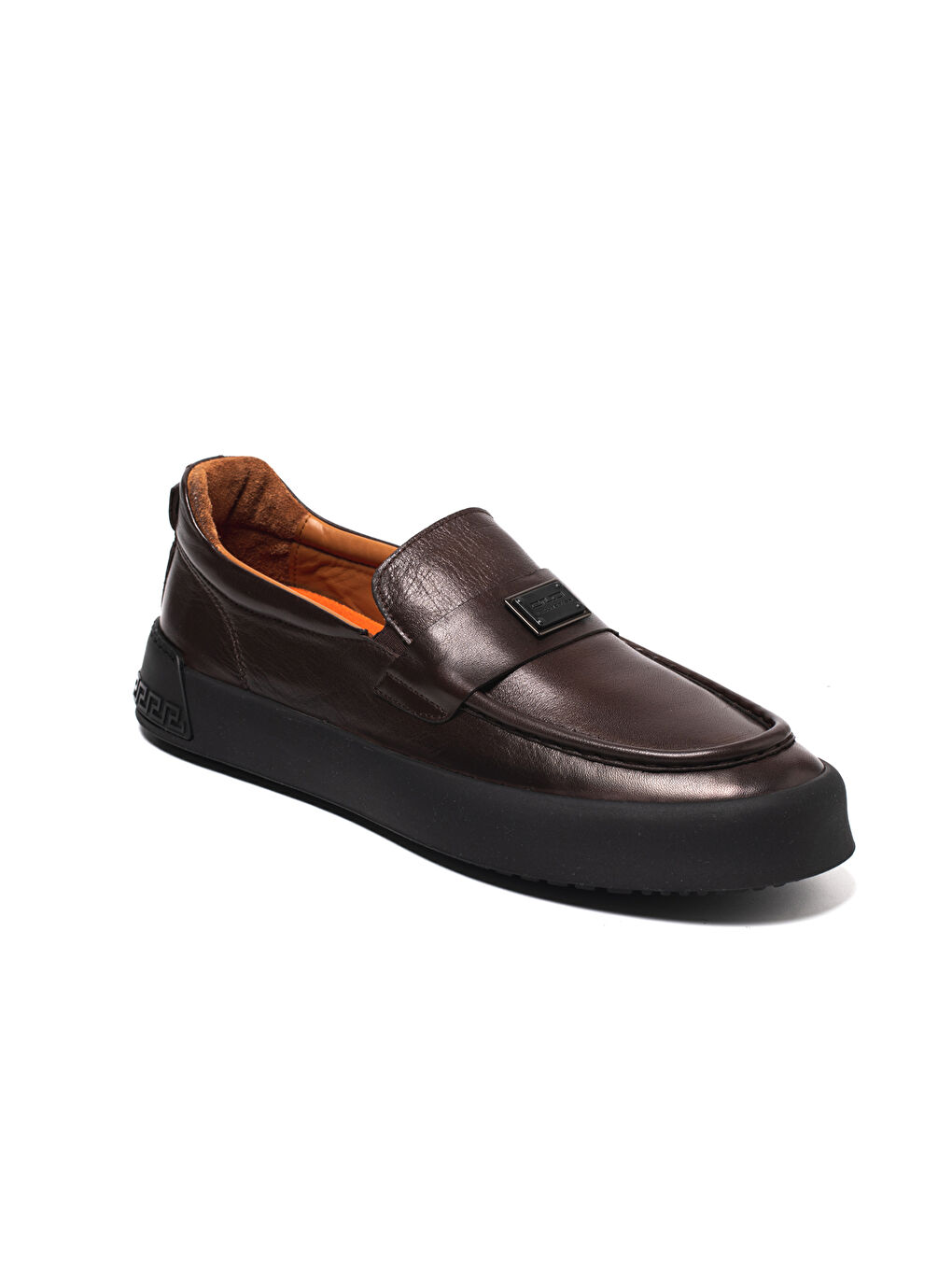 Kahverengi Erkek Oxford ( Klasik) KA-26Y-ALFA5405 MUNIH Shoe-1
