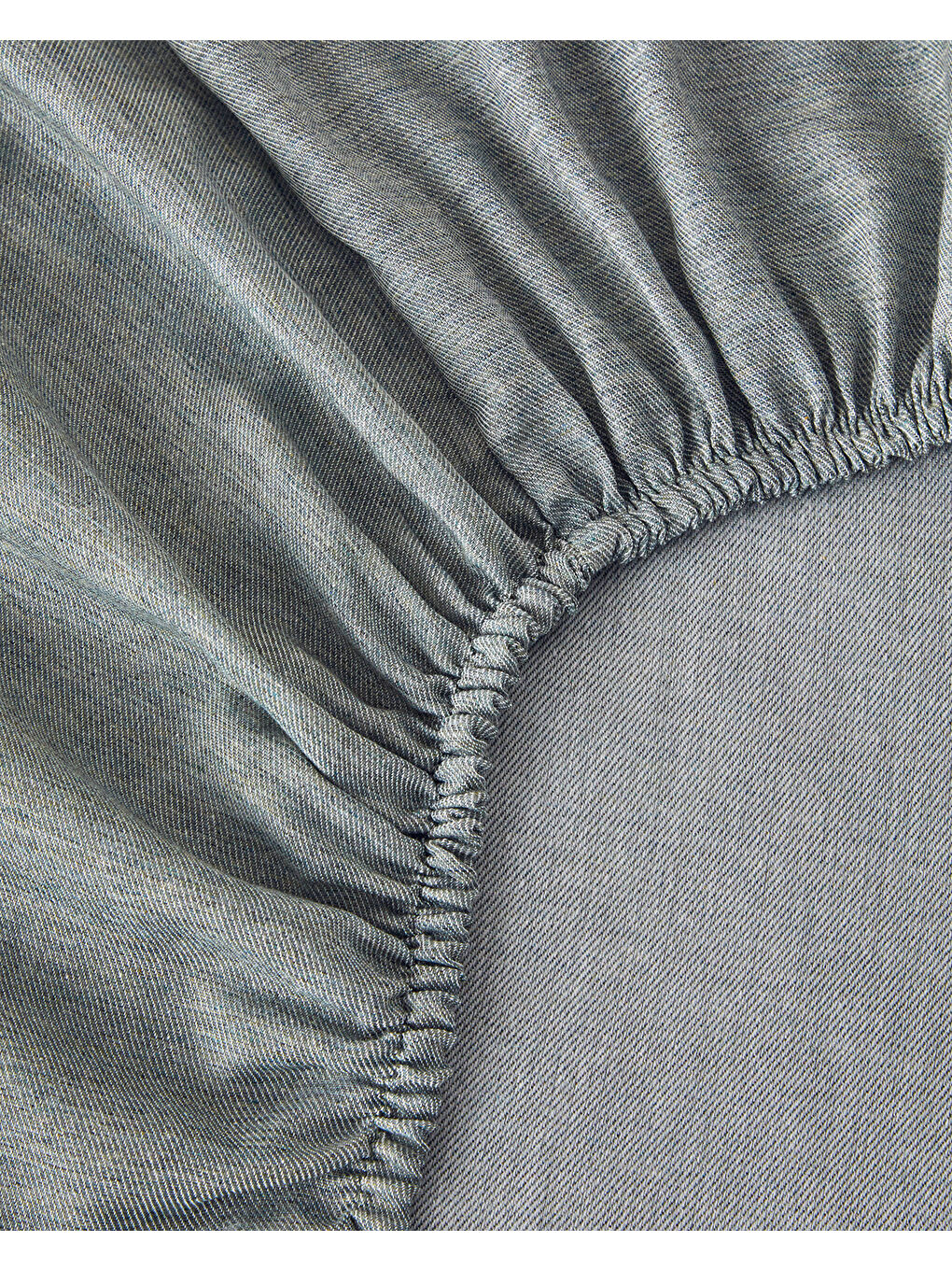 Pure Stripe İpliği Boyalı King Size Nevresim Takımı 240x220 cm Yeşil-5