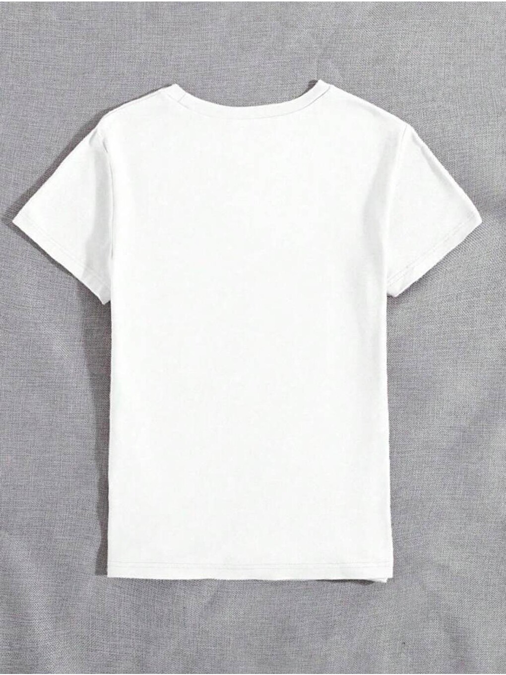 Beyaz Ayıcık Baskılı Unisex Oversize Sokak Stili T-Shirt-1