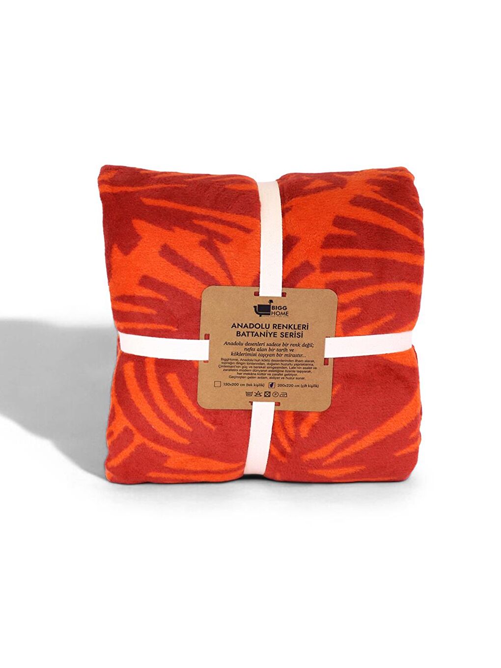 Karışık Doğa Çift Kişilik Battaniye 200 x 220 cm
