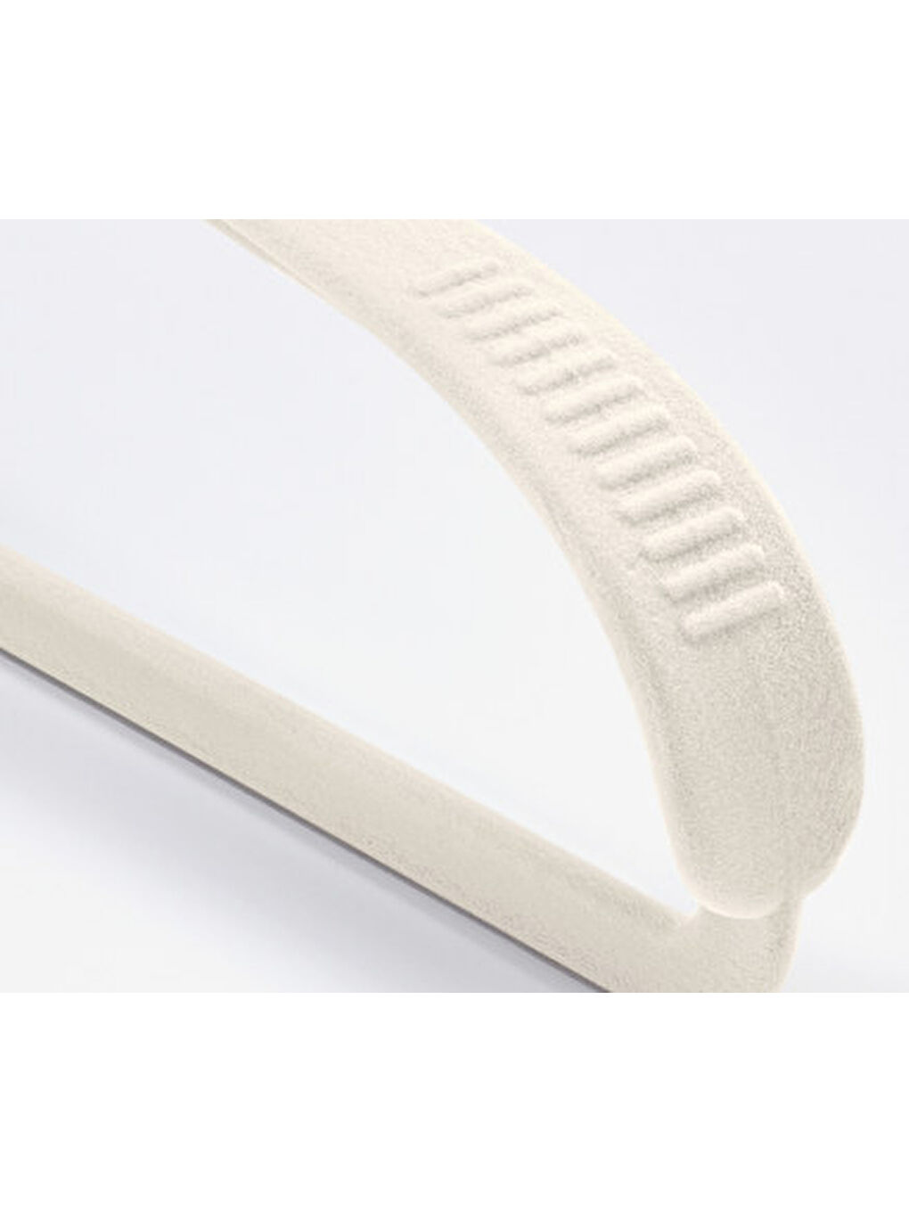 Beyaz Elbise Askısı, Omuz Takviyeli, 4lü-2