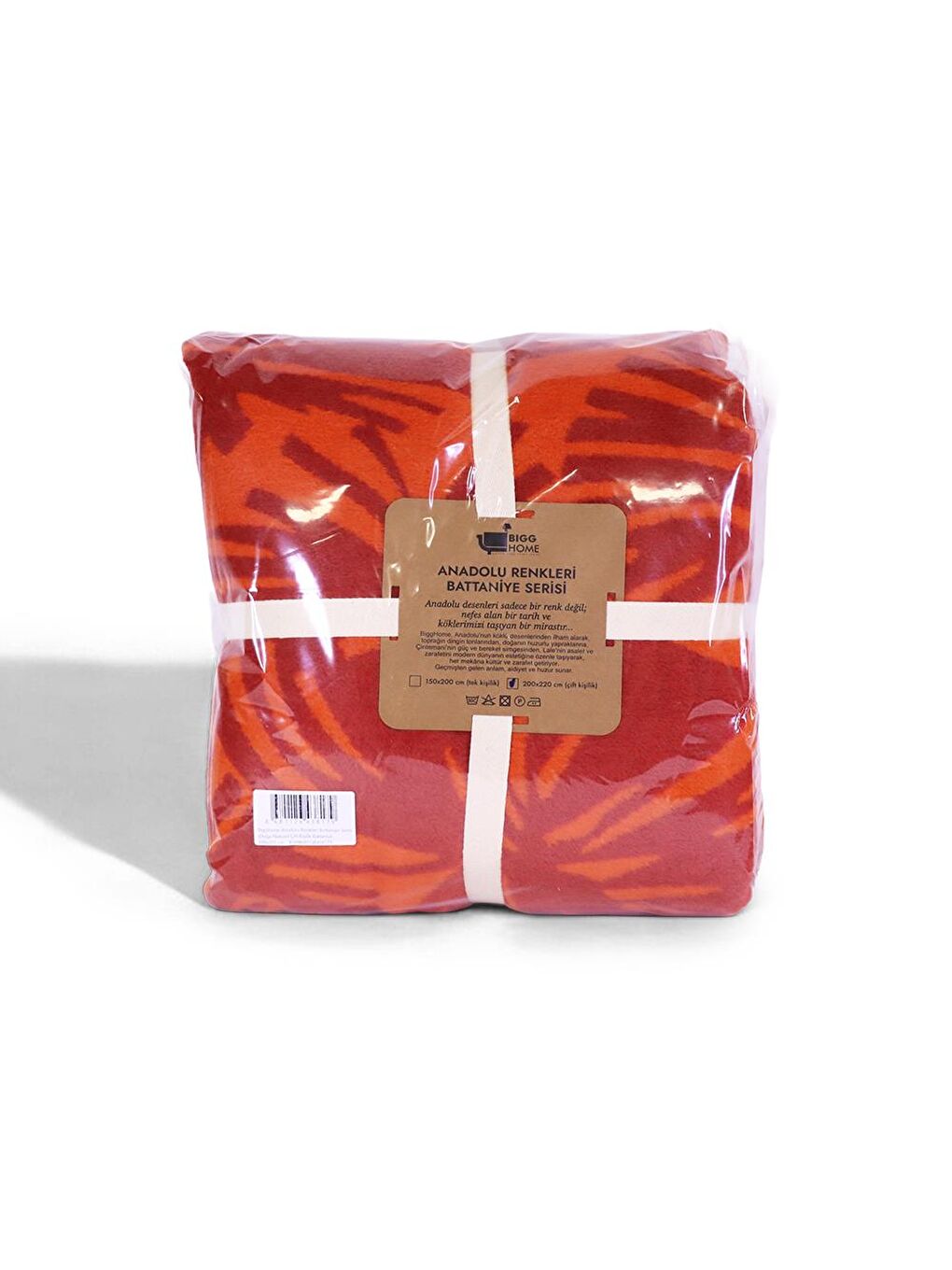 Karışık Doğa Çift Kişilik Battaniye 200 x 220 cm-9