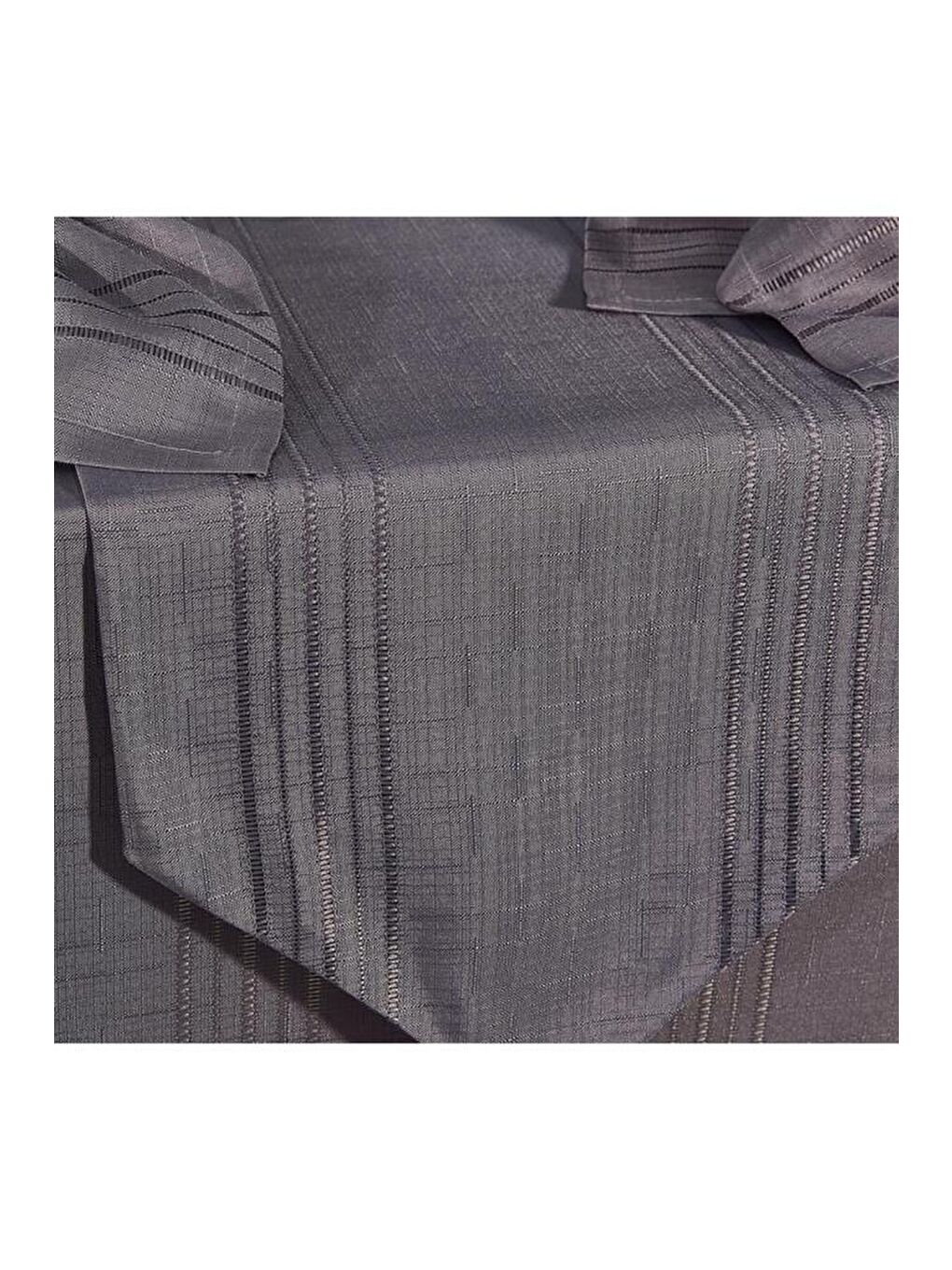 Karışık Corvver 26 Parça Dertsiz Masa Örtüsü Takımı Antrasit-3