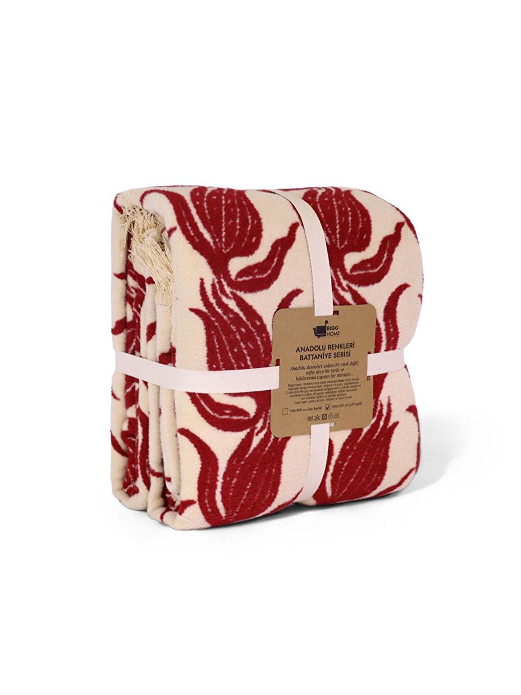 Karışık Lalezar Çift Kişilik Battaniye 200 x 220 cm-1