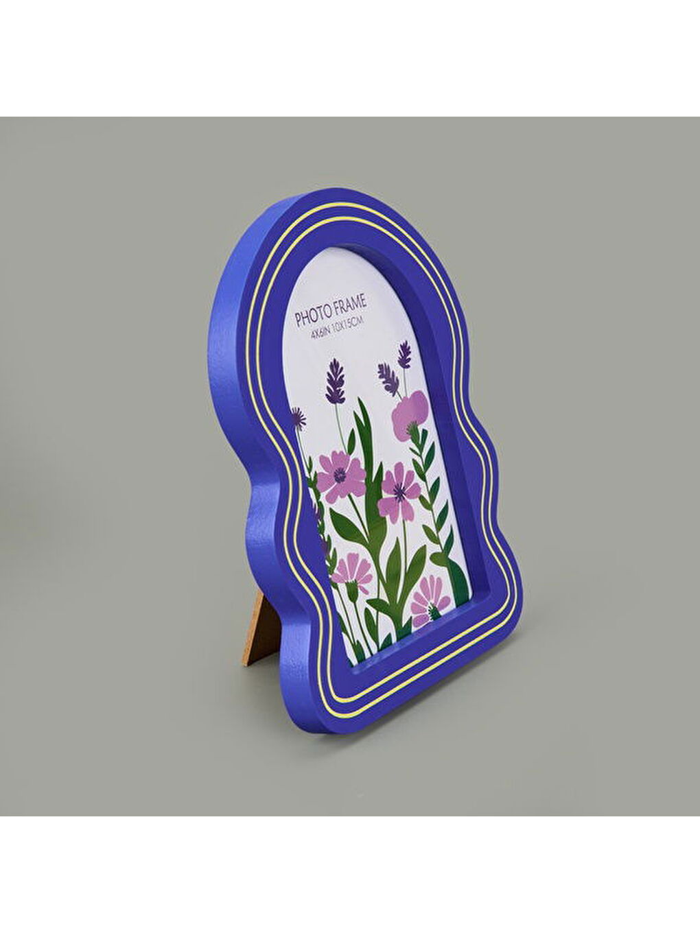 Deco Camelia Fotoğraf Çerçevesi - Mavi - 10x15 cm-3