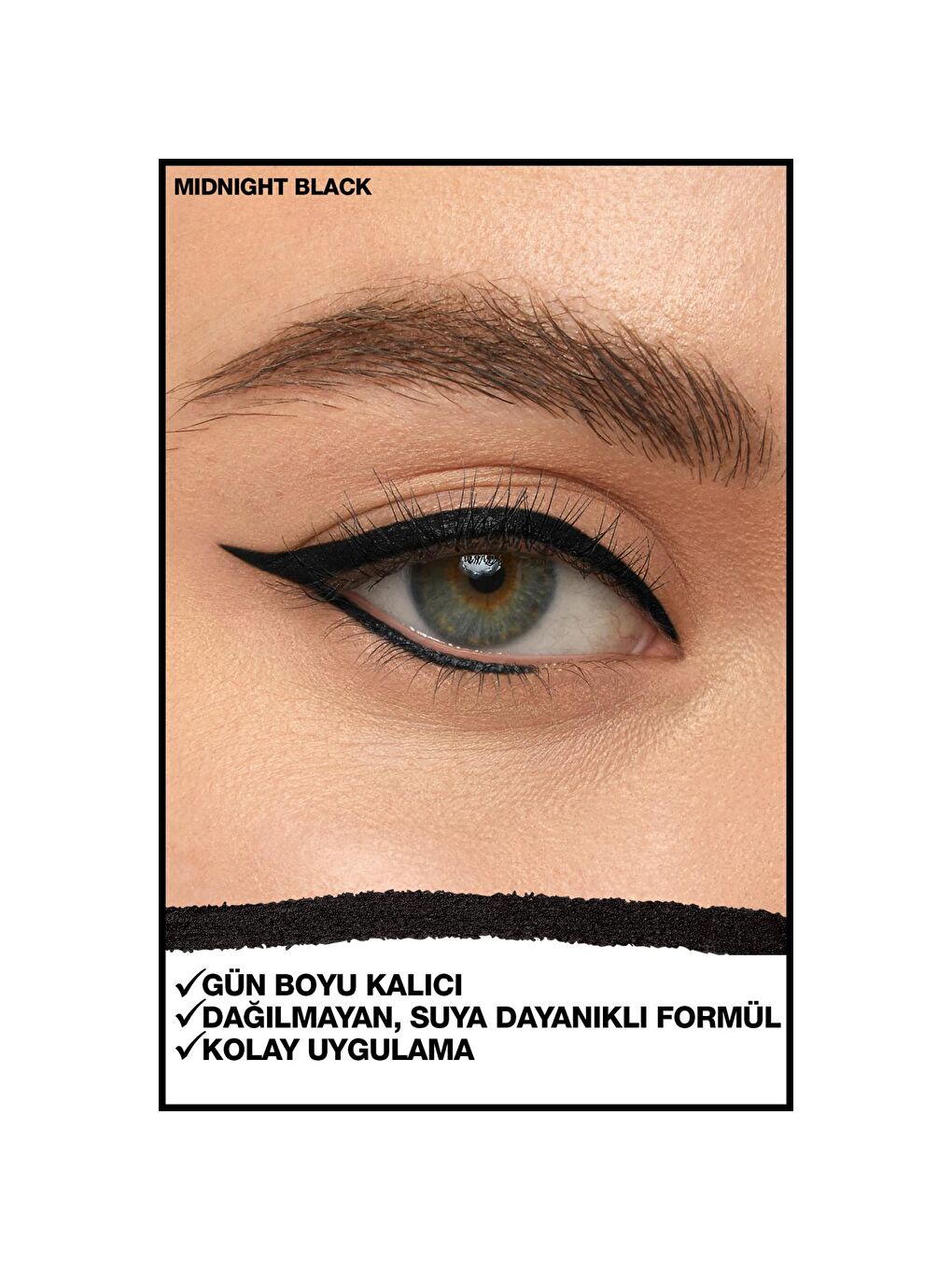 MAYBELLINE NEWYORK Siyah Lasting Drama Automatic Liner Göz Kalemi- Midnight Black - 1