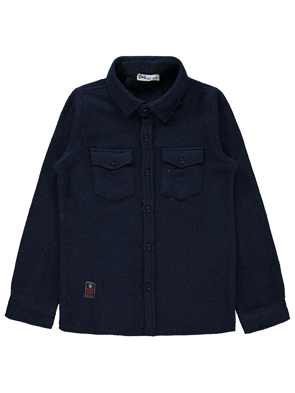 Boys Erkek Çocuk Gömlek 10-13 Yaş Lacivert