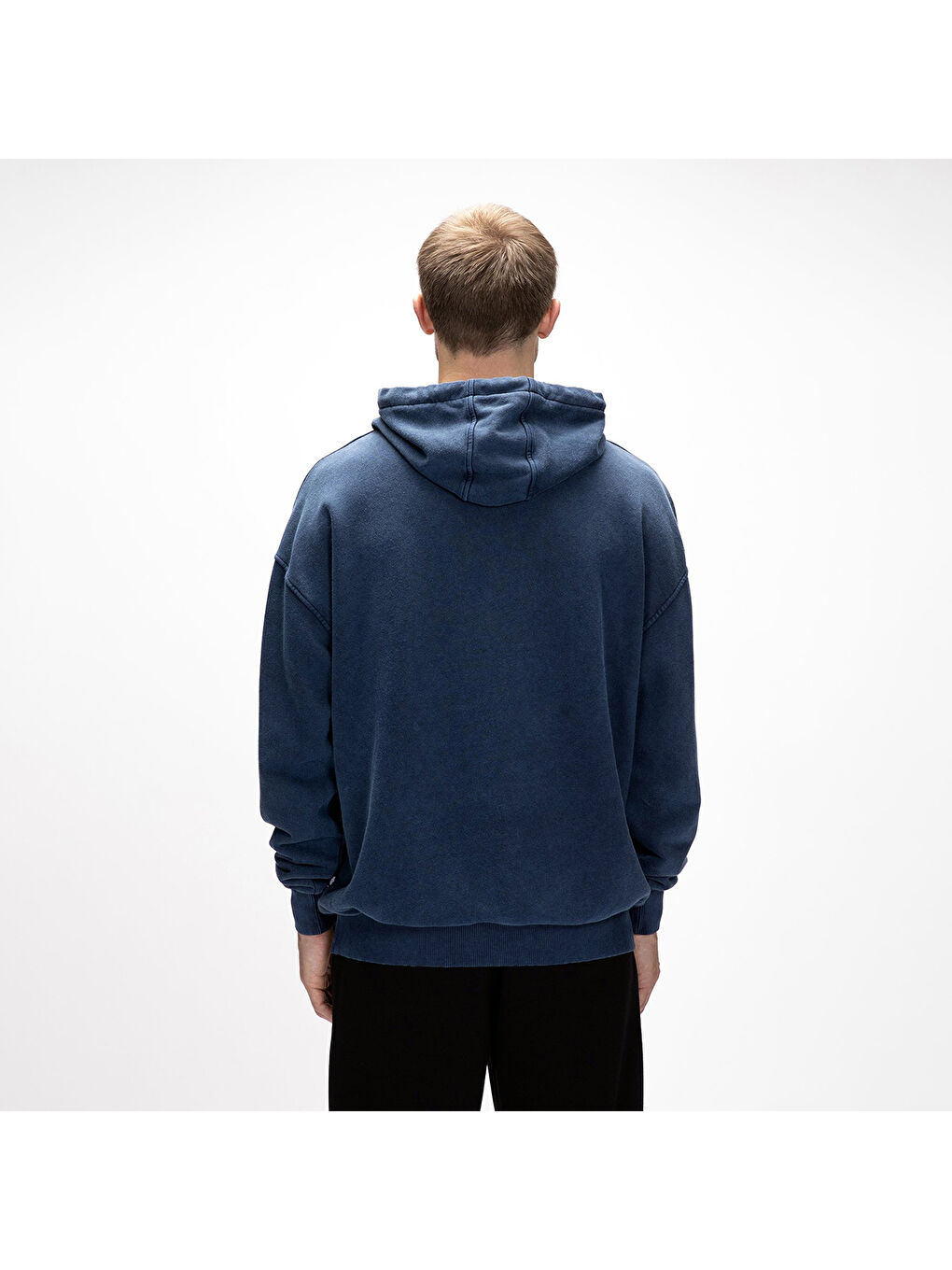 Acid Bear Os Erkek Lacivert Kapüşonlu Sweatshirt-2