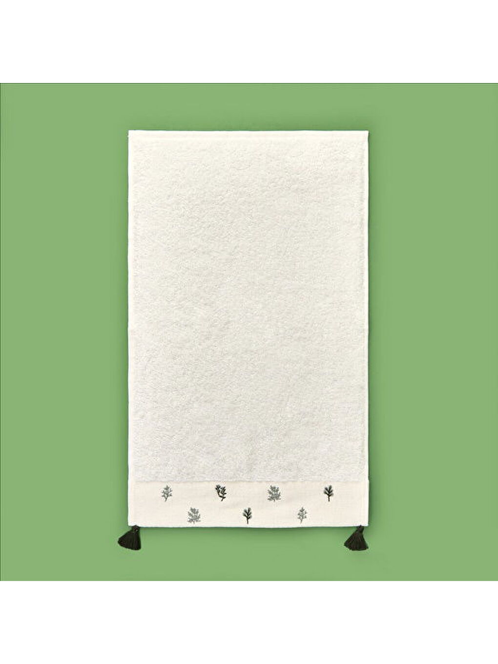 Soft Kayu El Havlusu - Ekru - 30x50 cm-1