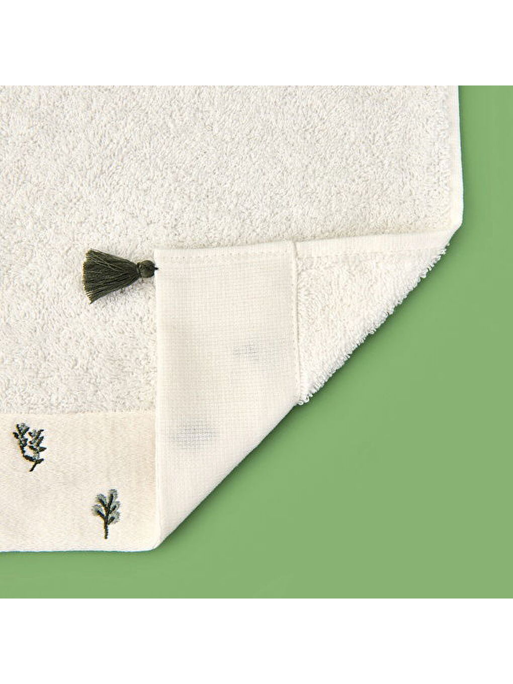 Soft Kayu El Havlusu - Ekru - 30x50 cm-2