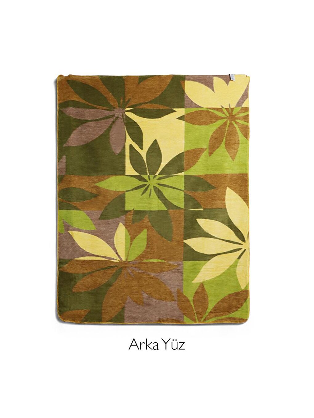 Karışık Botanik Çift Kişilik Battaniye 200 x 220 cm-3